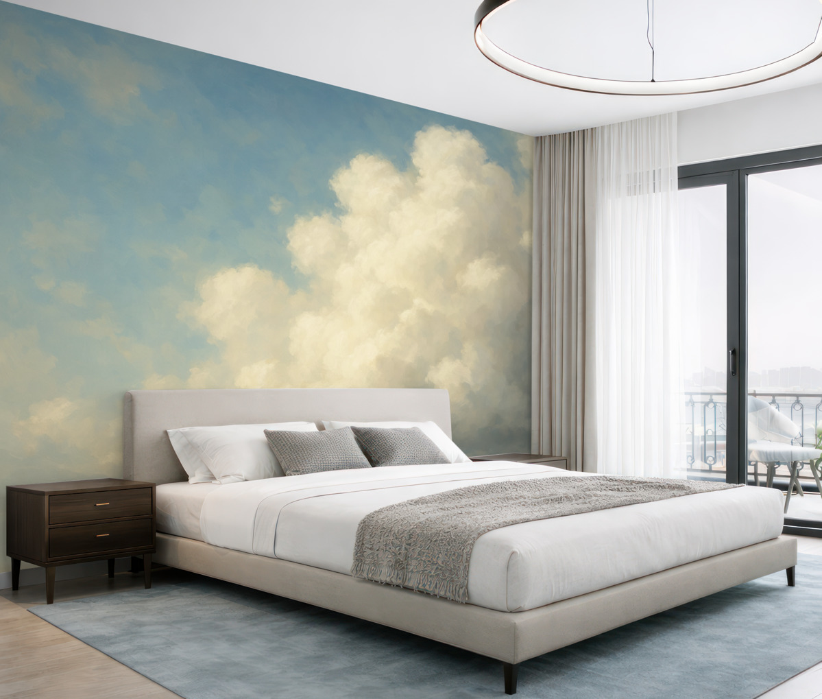 Fototapeta Zasłonięte niebo.