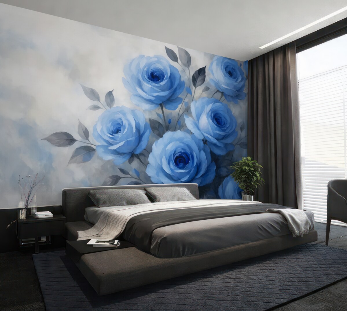 Fototapeta Róże abstrakcyjne.