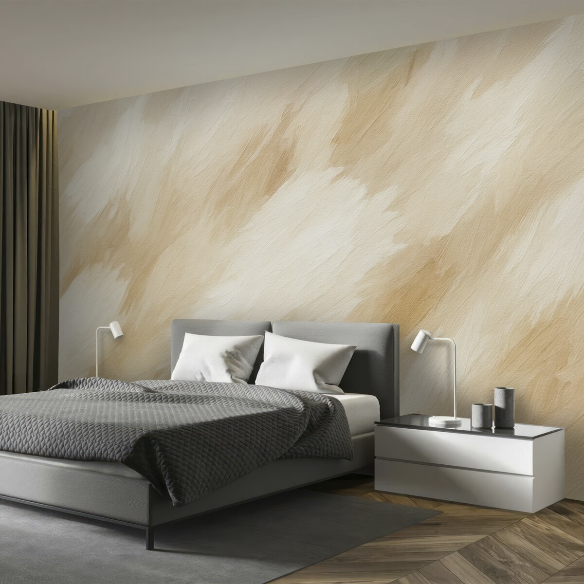 Fototapeta Styl delikatnych ruchów pędzla.