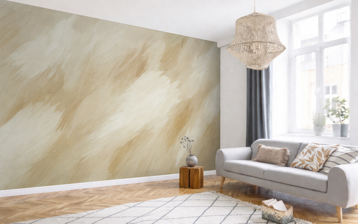 Fototapeta Styl delikatnych ruchów pędzla.