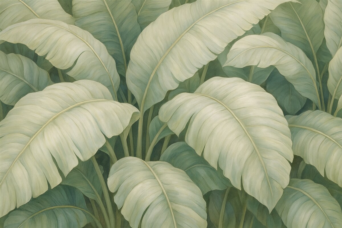 Fototapeta Obraz naśladujący liście.