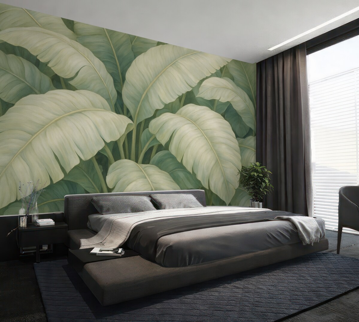 Fototapeta Obraz naśladujący liście.