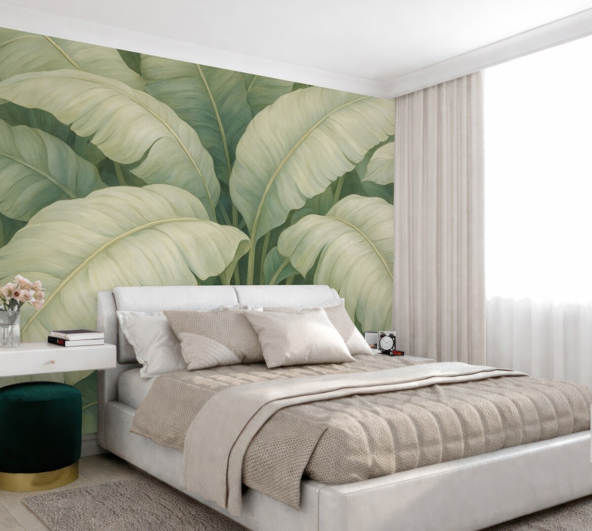 Fototapeta Obraz naśladujący liście.