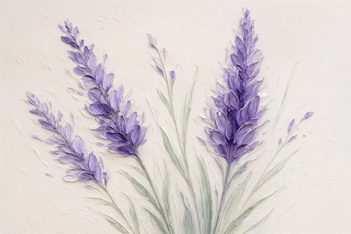 Fototapeta Obraz przedstawiający lawendę.