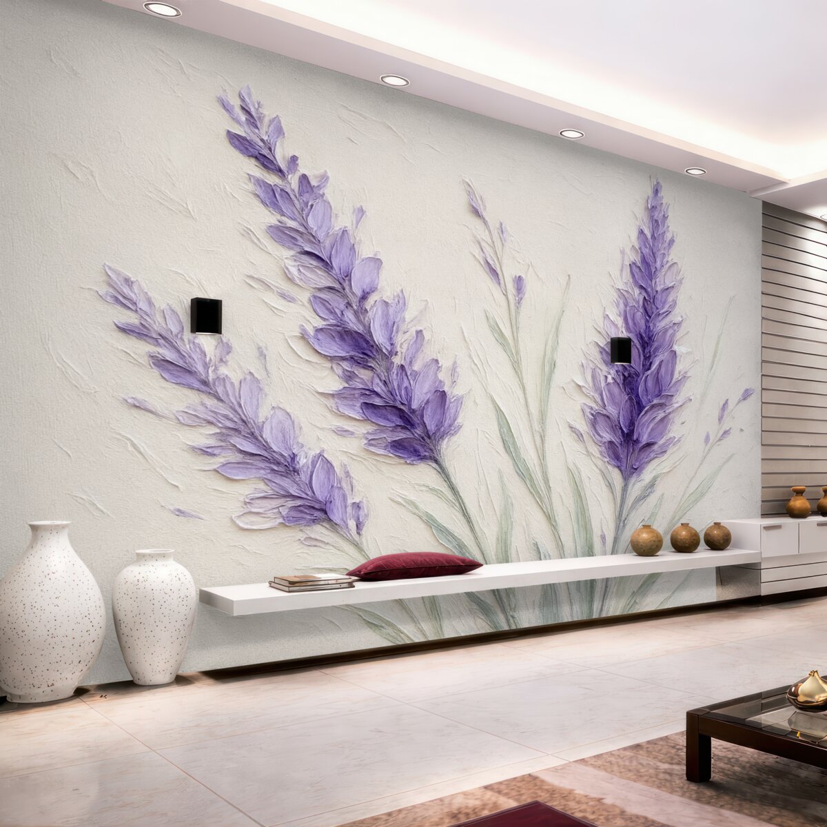 Fototapeta Obraz przedstawiający lawendę.