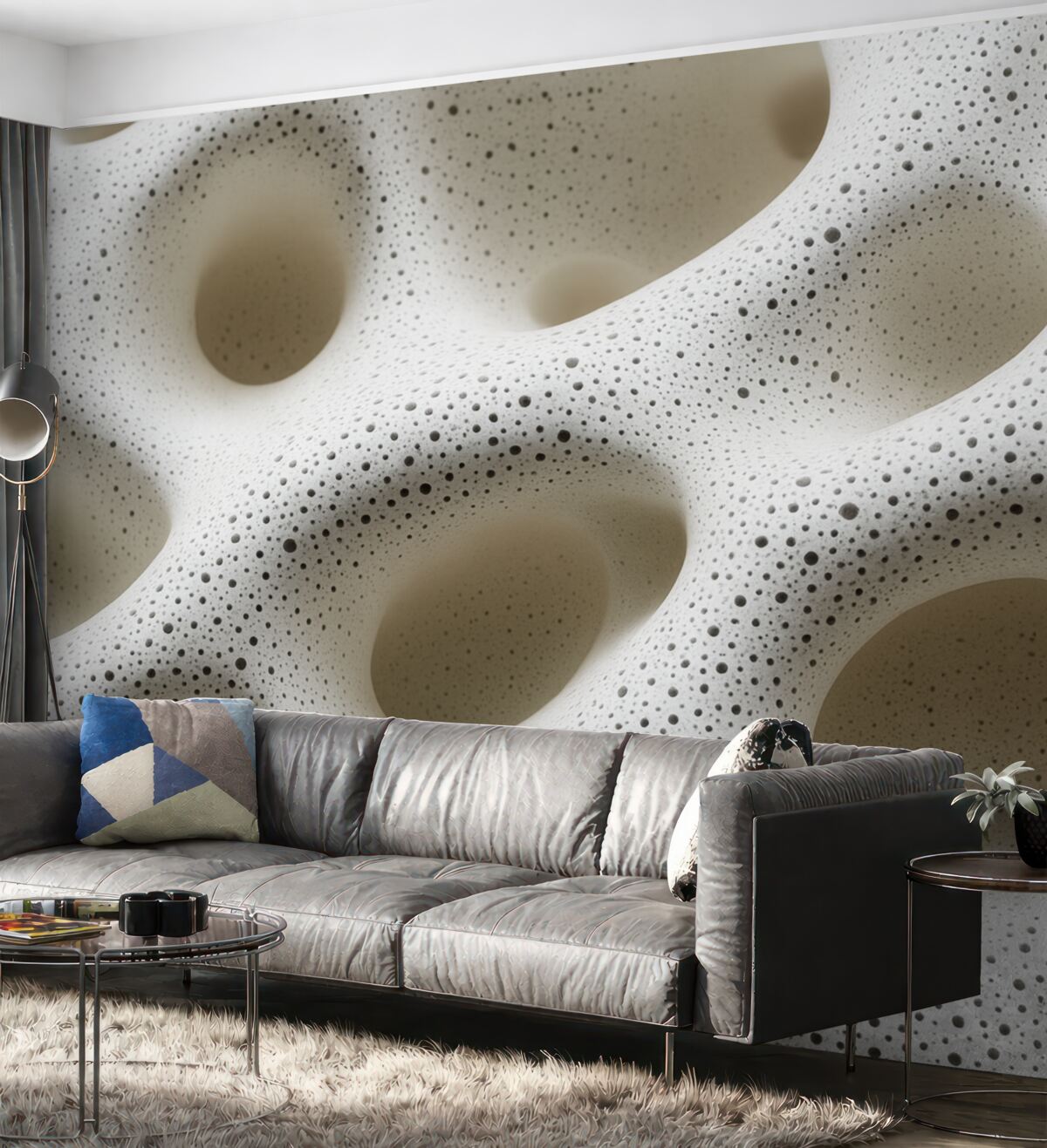 Fototapeta futurystyczna biologiczna faktura