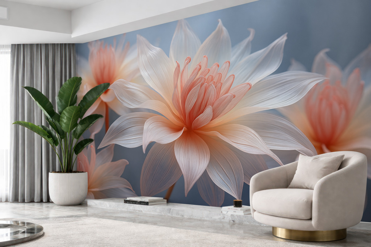 Fototapeta Wielki kwiat.