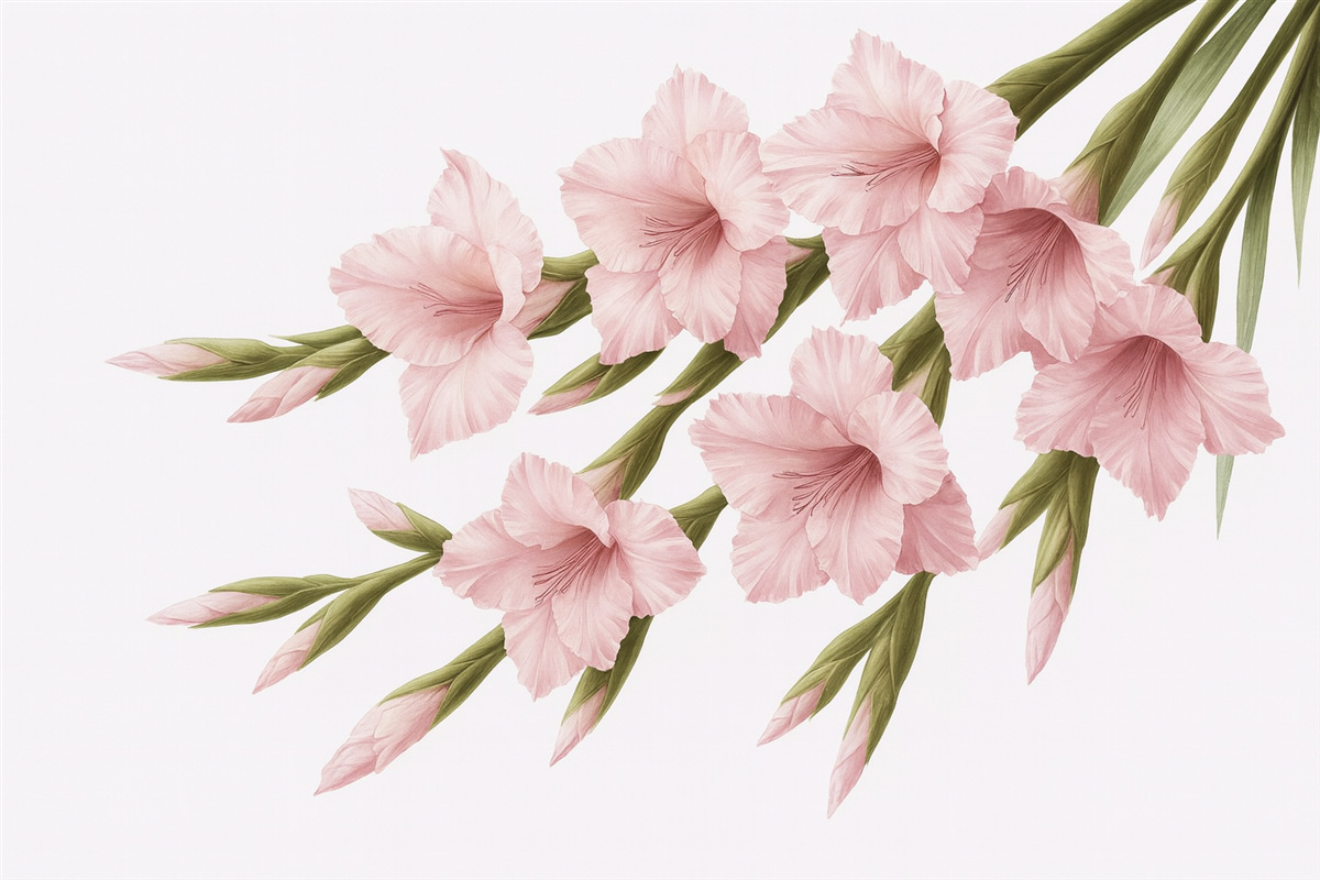 Fototapeta Wielkie kwiaty w kącie.