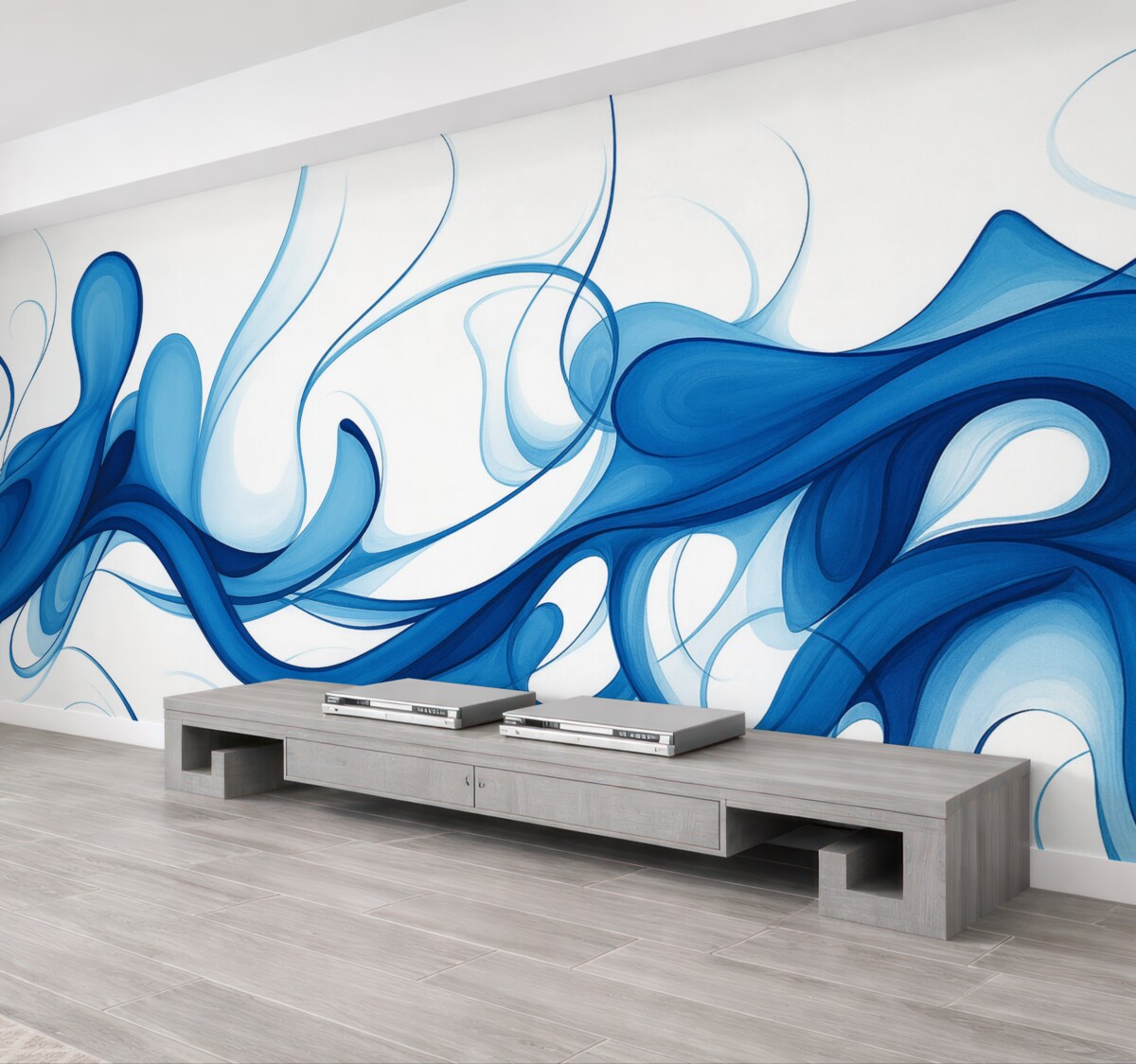 Fototapeta Minimalistyczna abstrakcyjna kreacja.