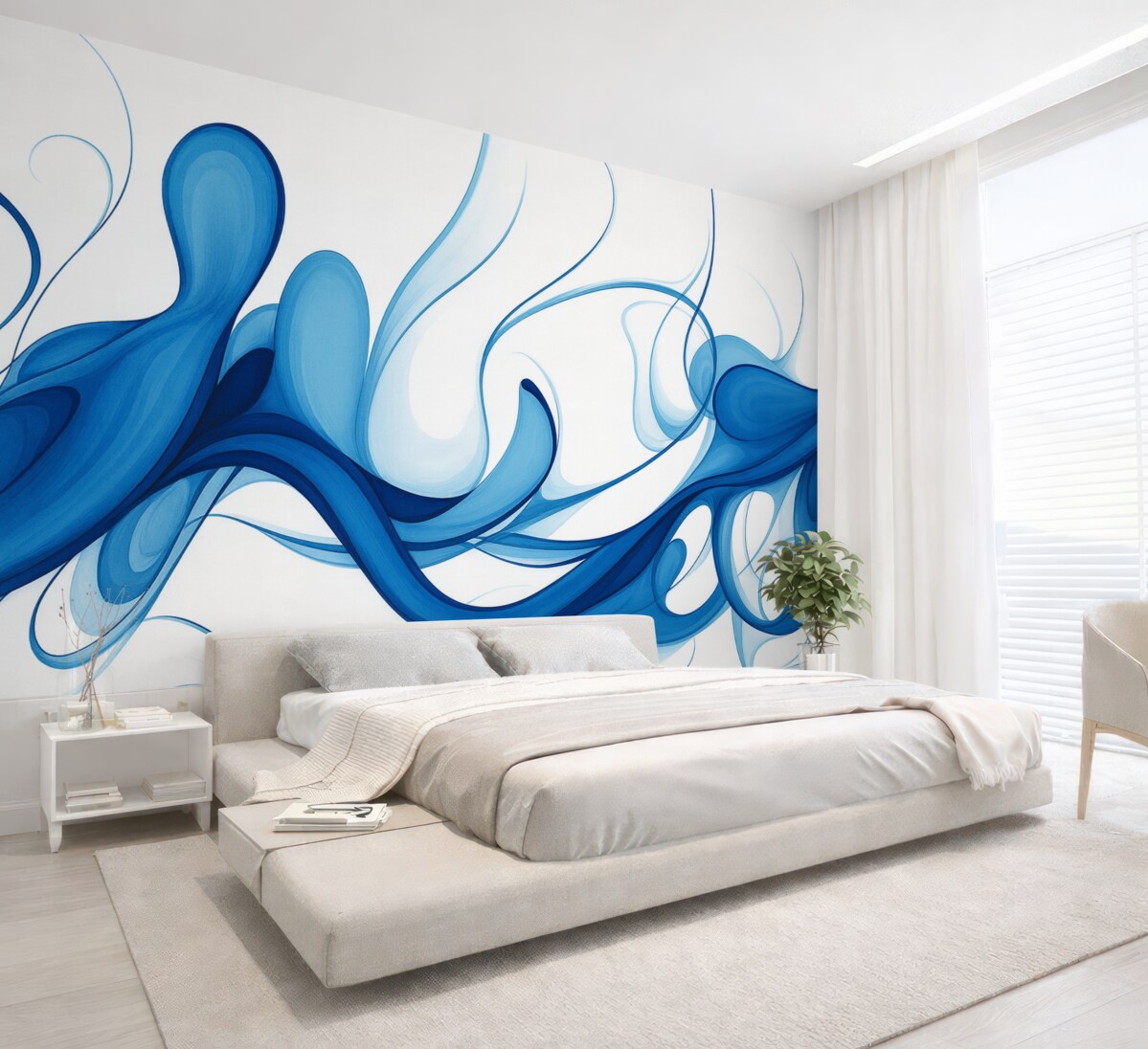 Fototapeta Minimalistyczna abstrakcyjna kreacja.