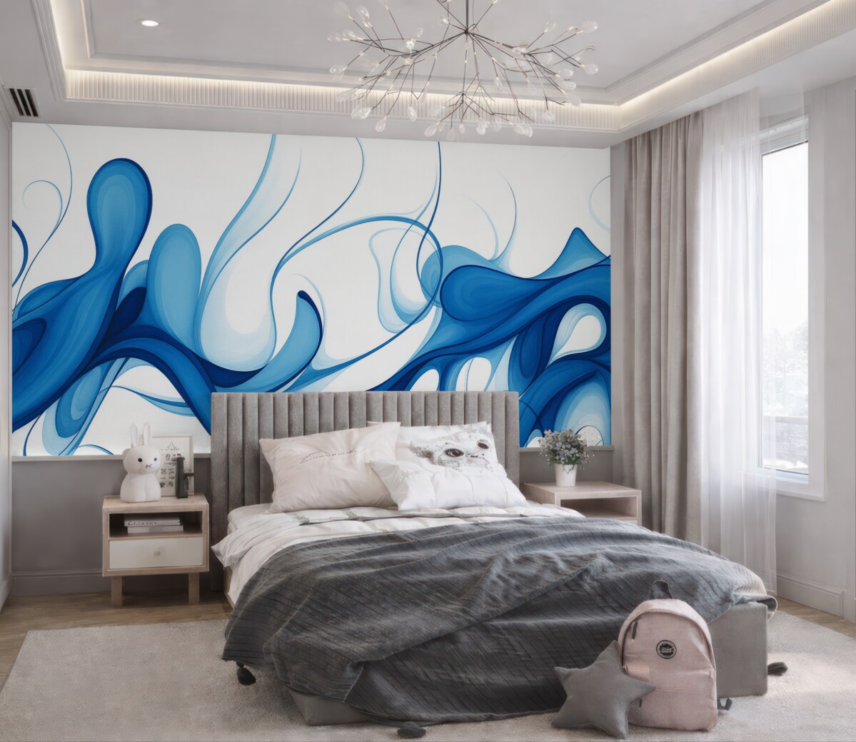 Fototapeta Minimalistyczna abstrakcyjna kreacja.