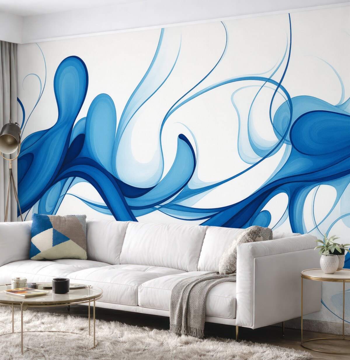 Fototapeta Minimalistyczna abstrakcyjna kreacja.