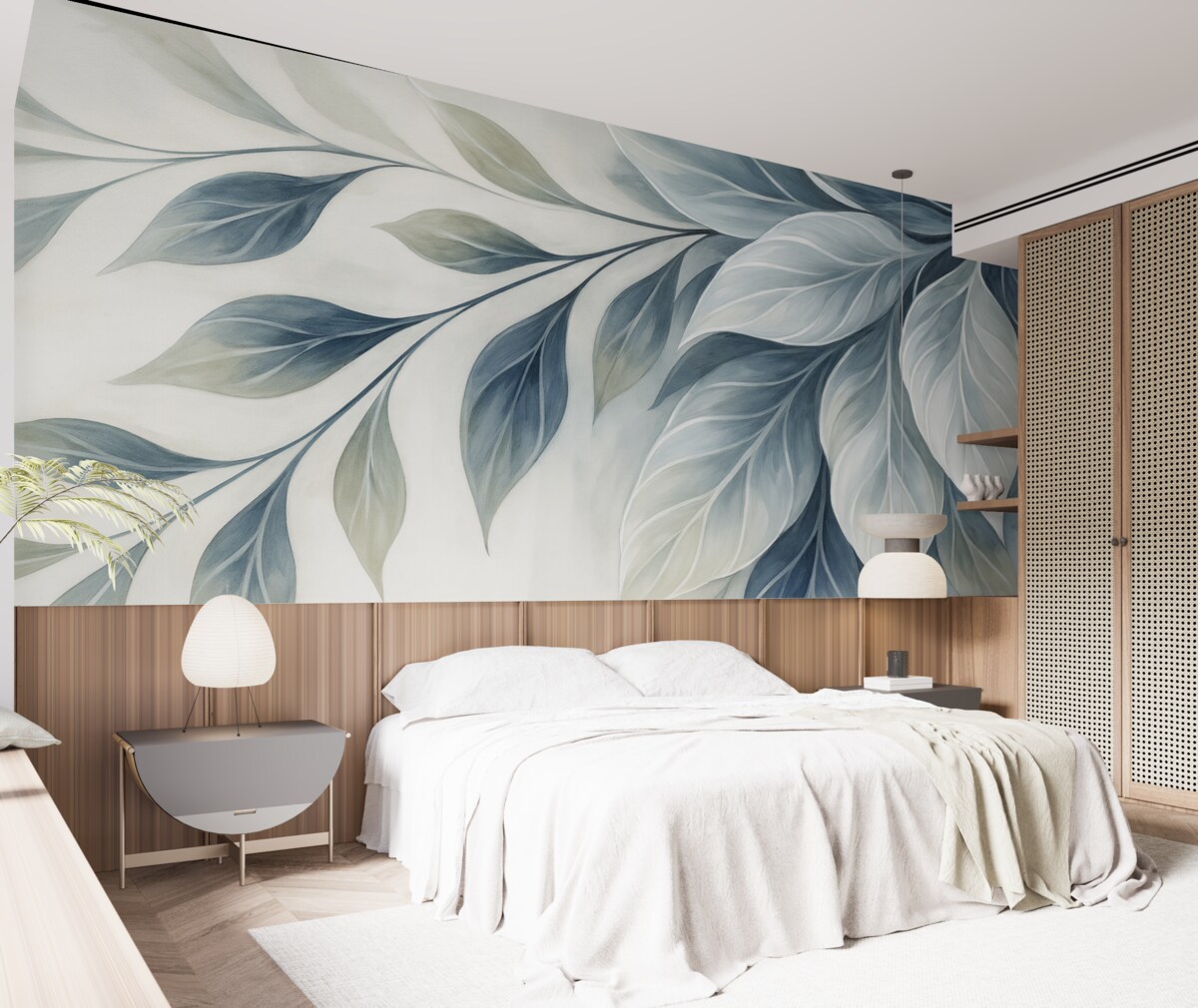 Fototapeta Liście abstrakcyjne mogą przybierać różne formy i kształty