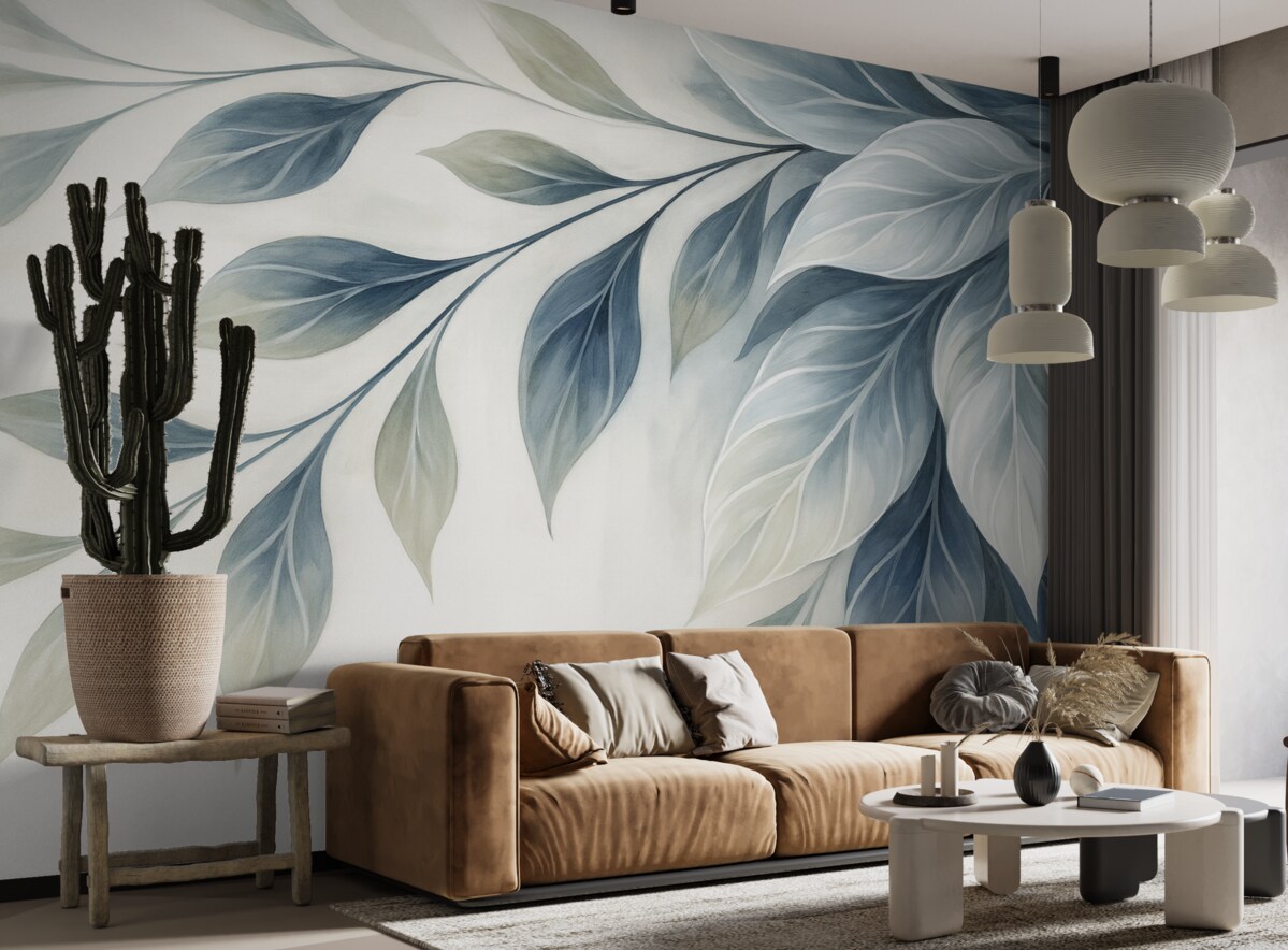 Fototapeta Liście abstrakcyjne mogą przybierać różne formy i kształty