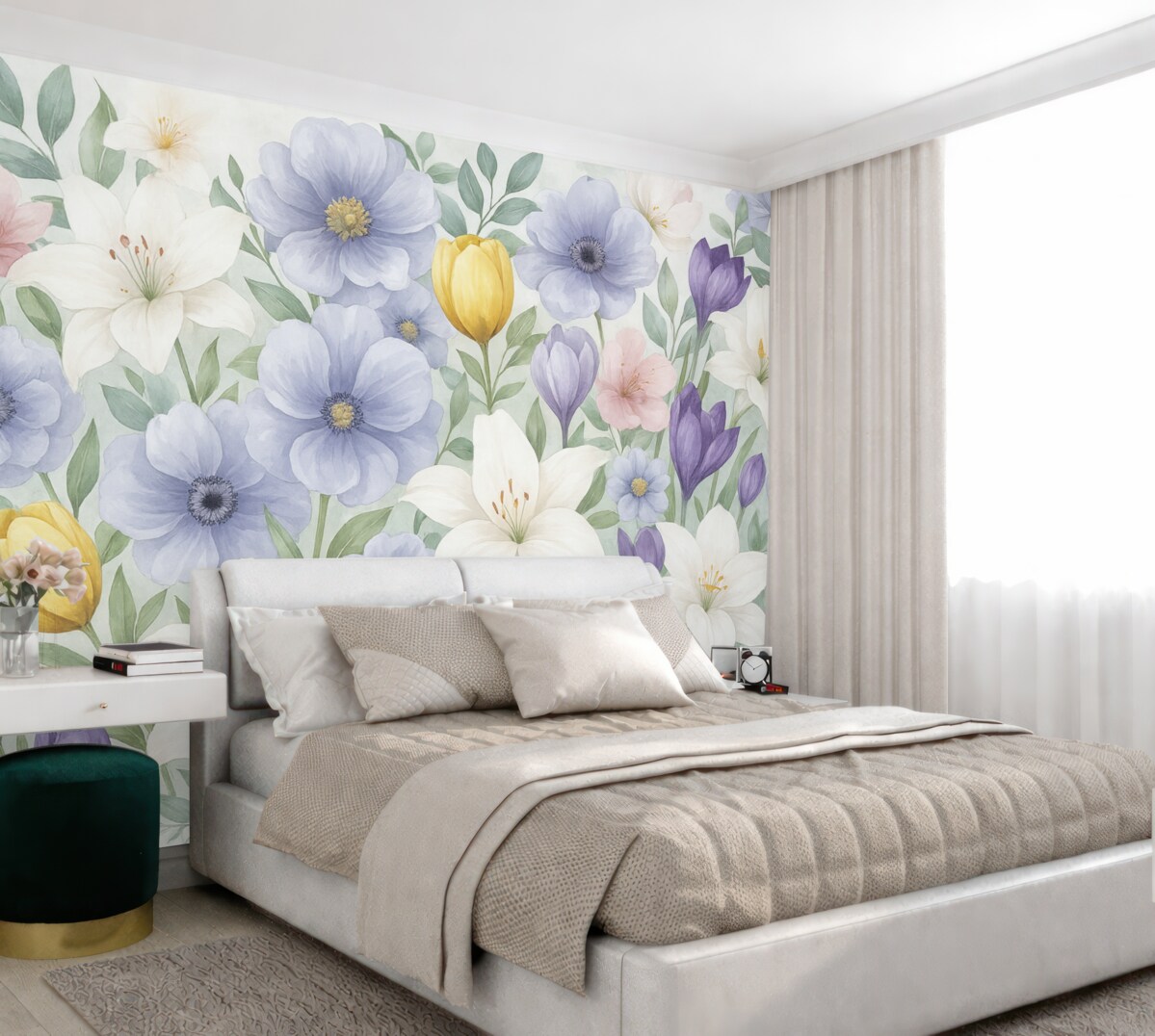 Fototapeta rozwijająca się ściana.