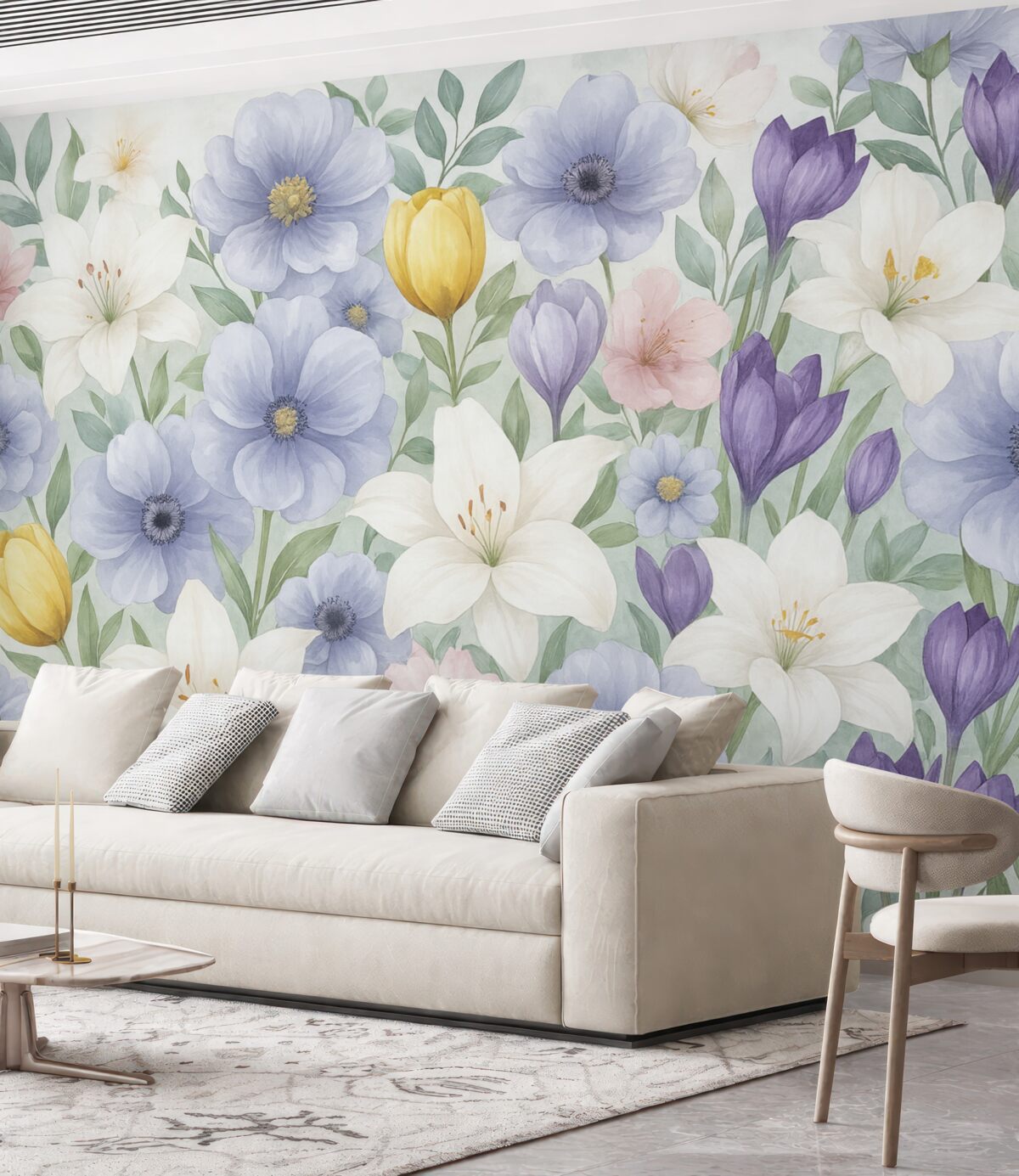 Fototapeta rozwijająca się ściana.