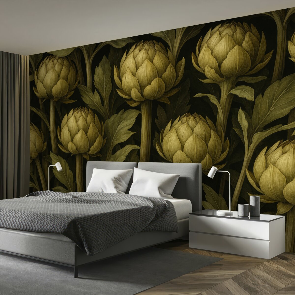 Fototapeta Elegancja Ogrodu Karczochów