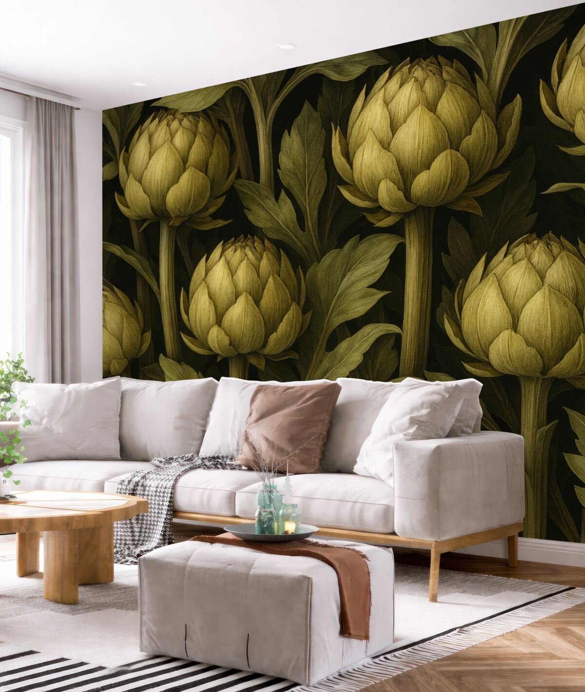 Fototapeta Elegancja Ogrodu Karczochów