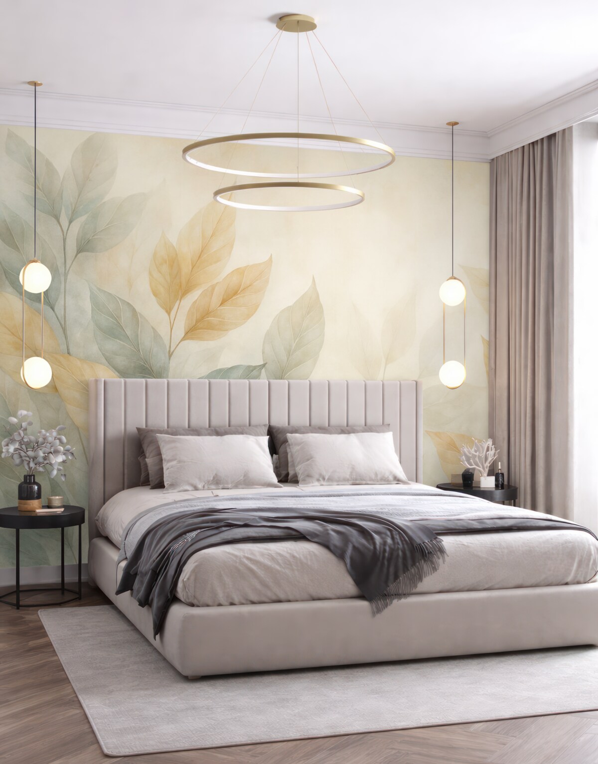 Fototapeta Cichy ogród.