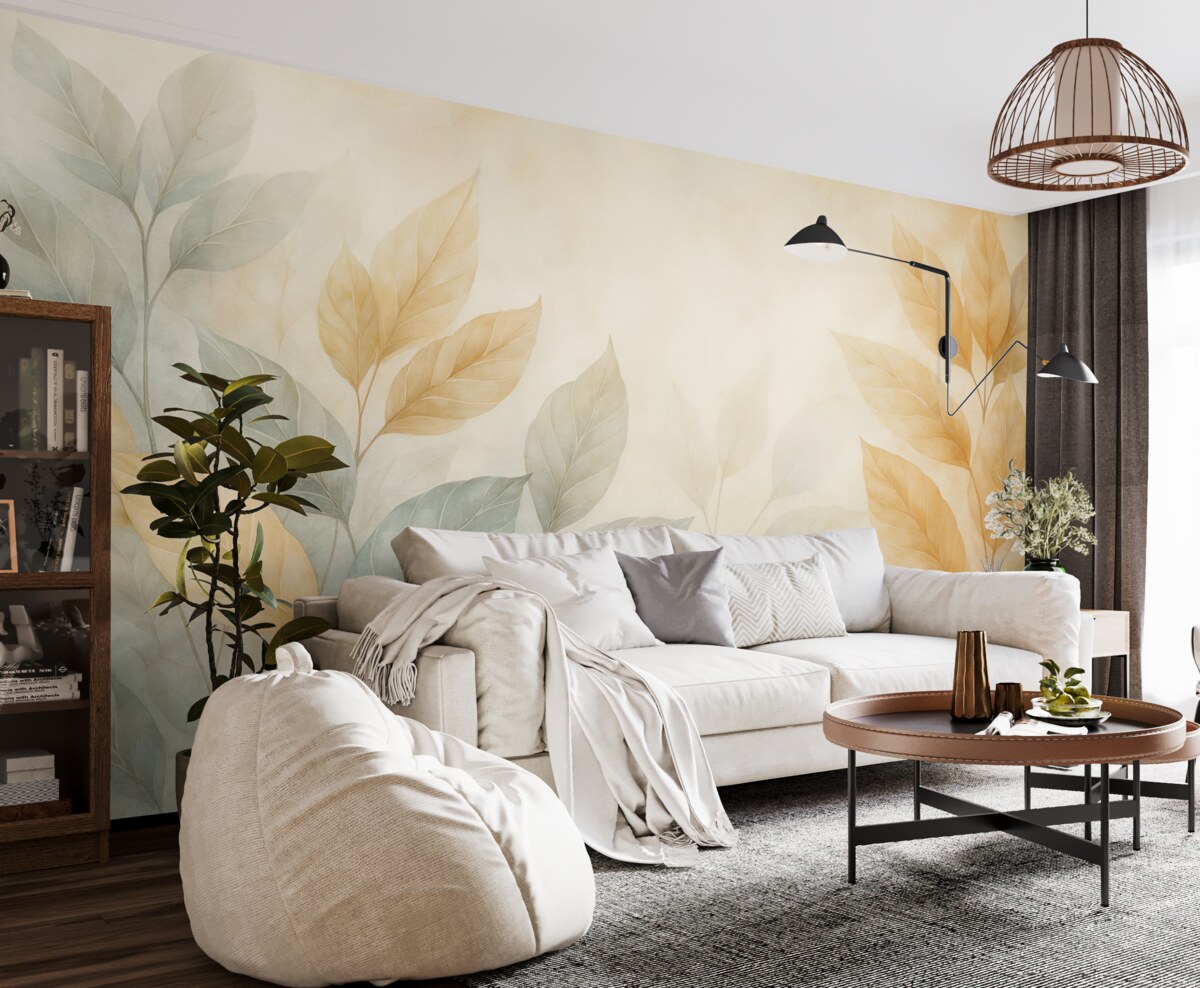 Fototapeta Cichy ogród.