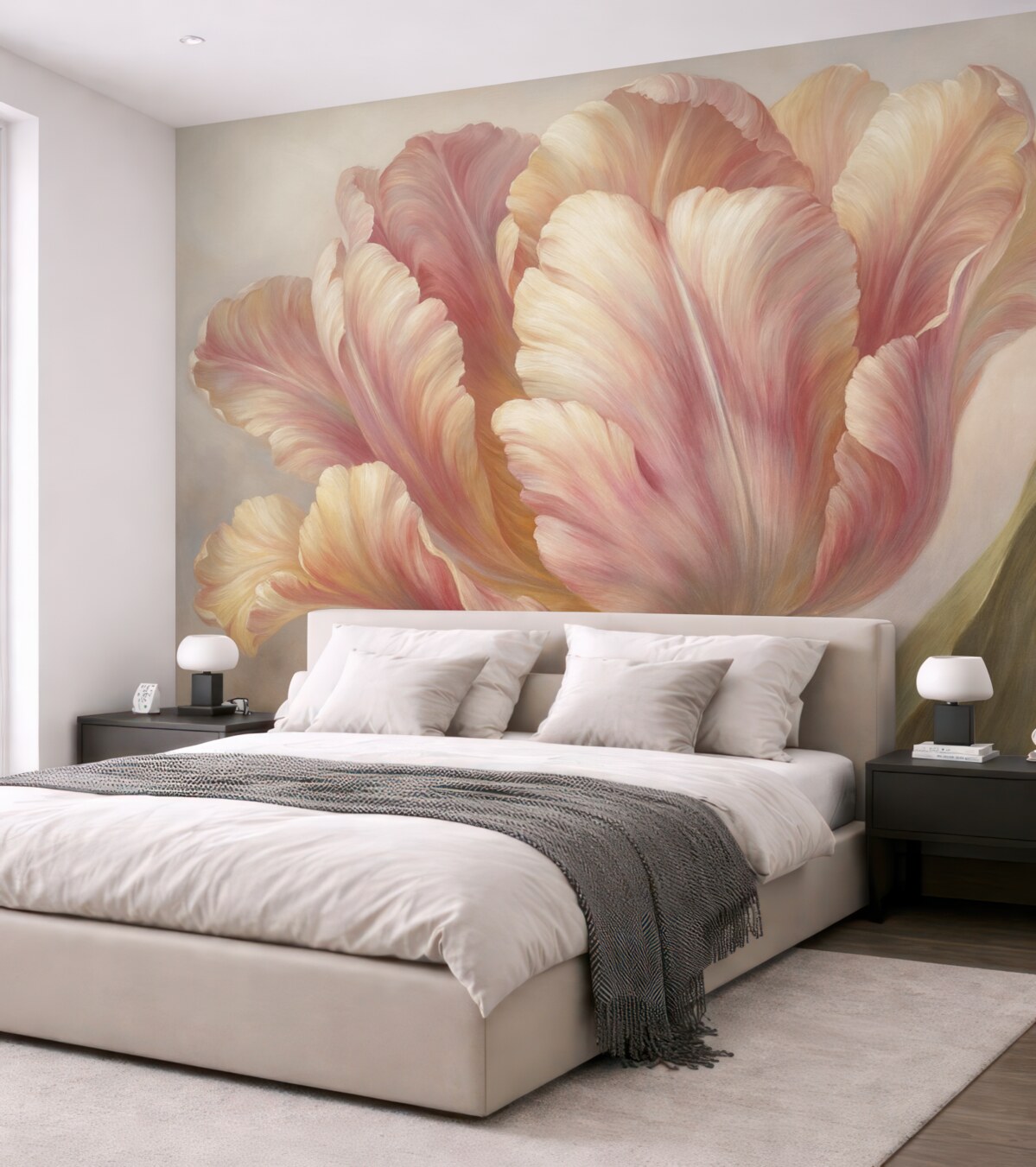 Fototapeta Ogromny kwiat tulipana.