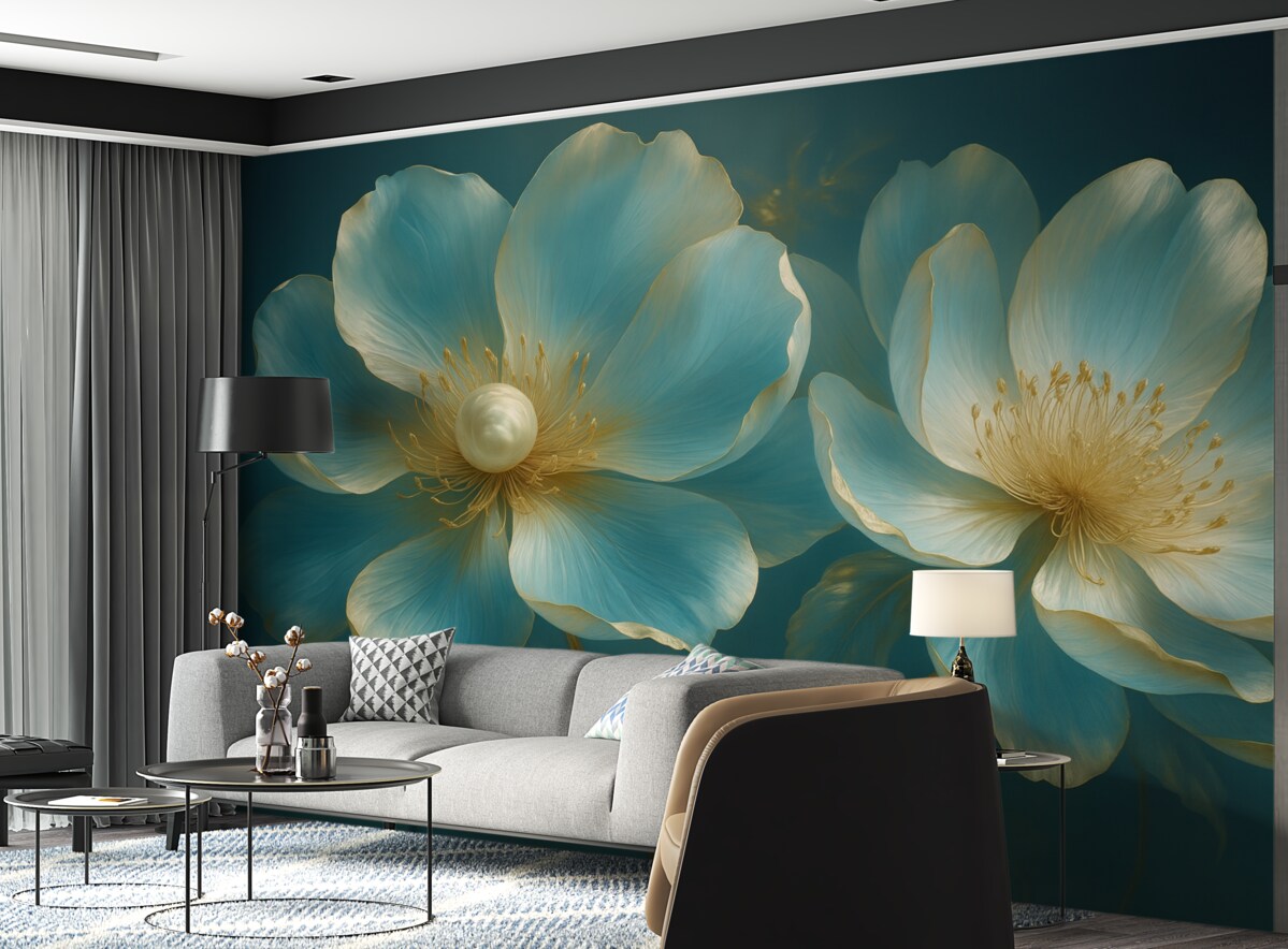 Fototapeta Subtelne bajkowe rośliny.