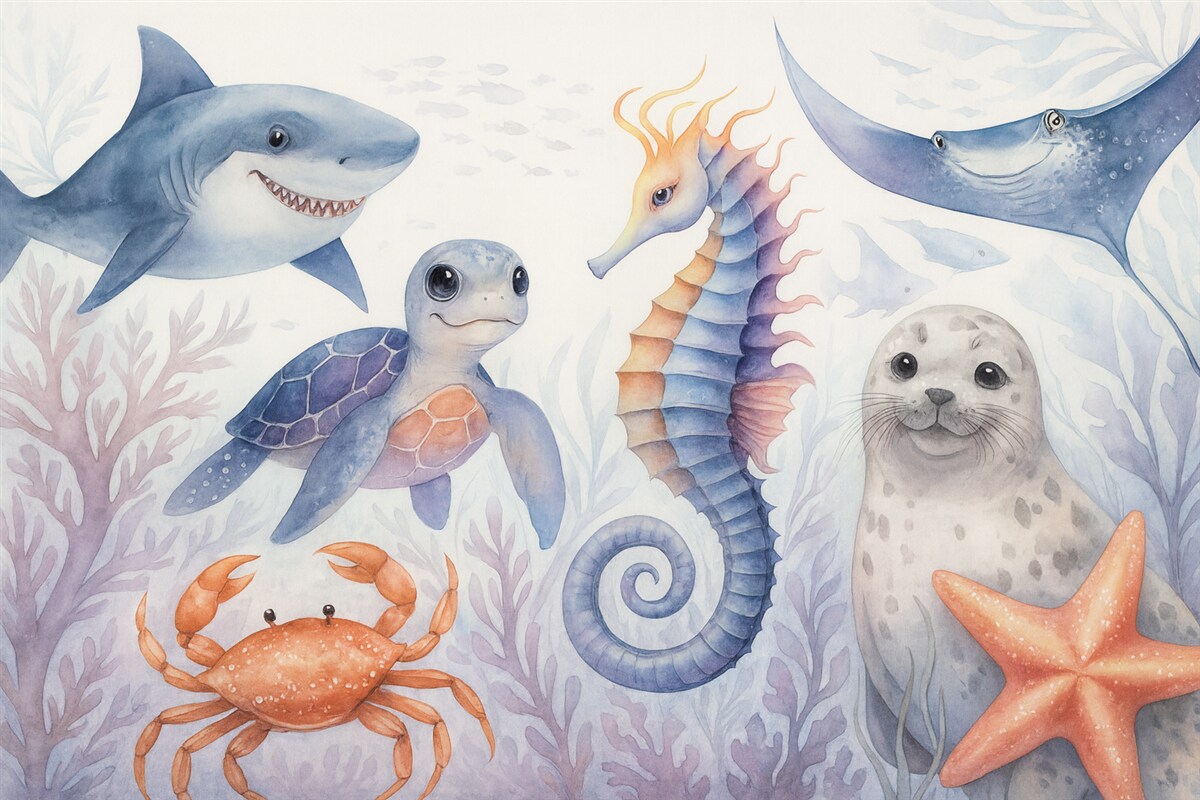 Fototapeta Zwierzęta morskie
