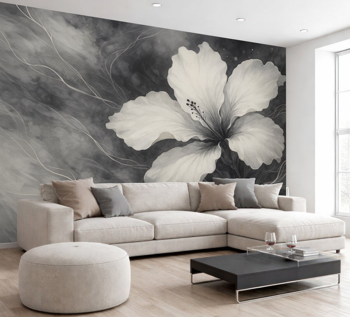 Fototapeta Wielki kwiat.