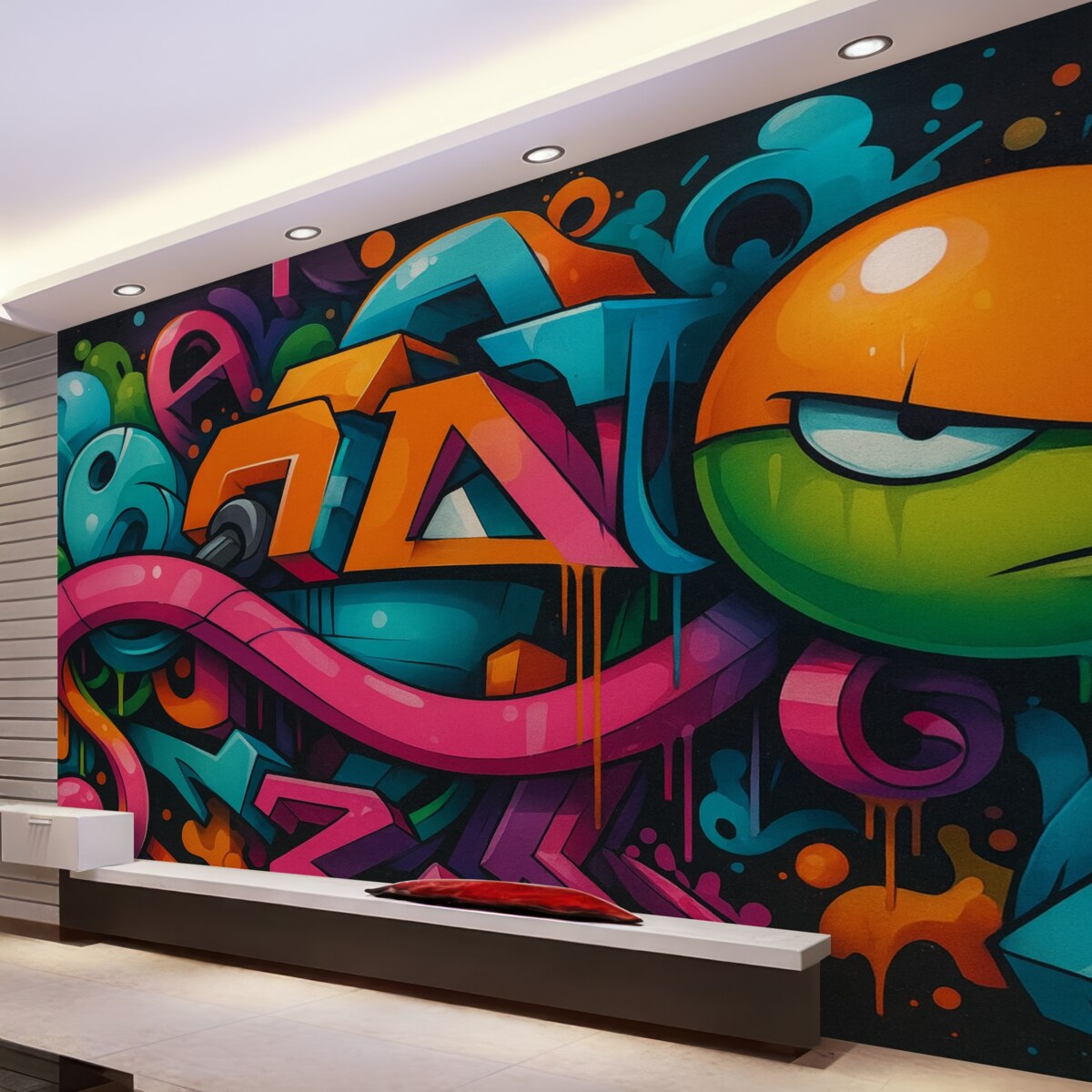 Fototapeta Kolorowe graffiti.