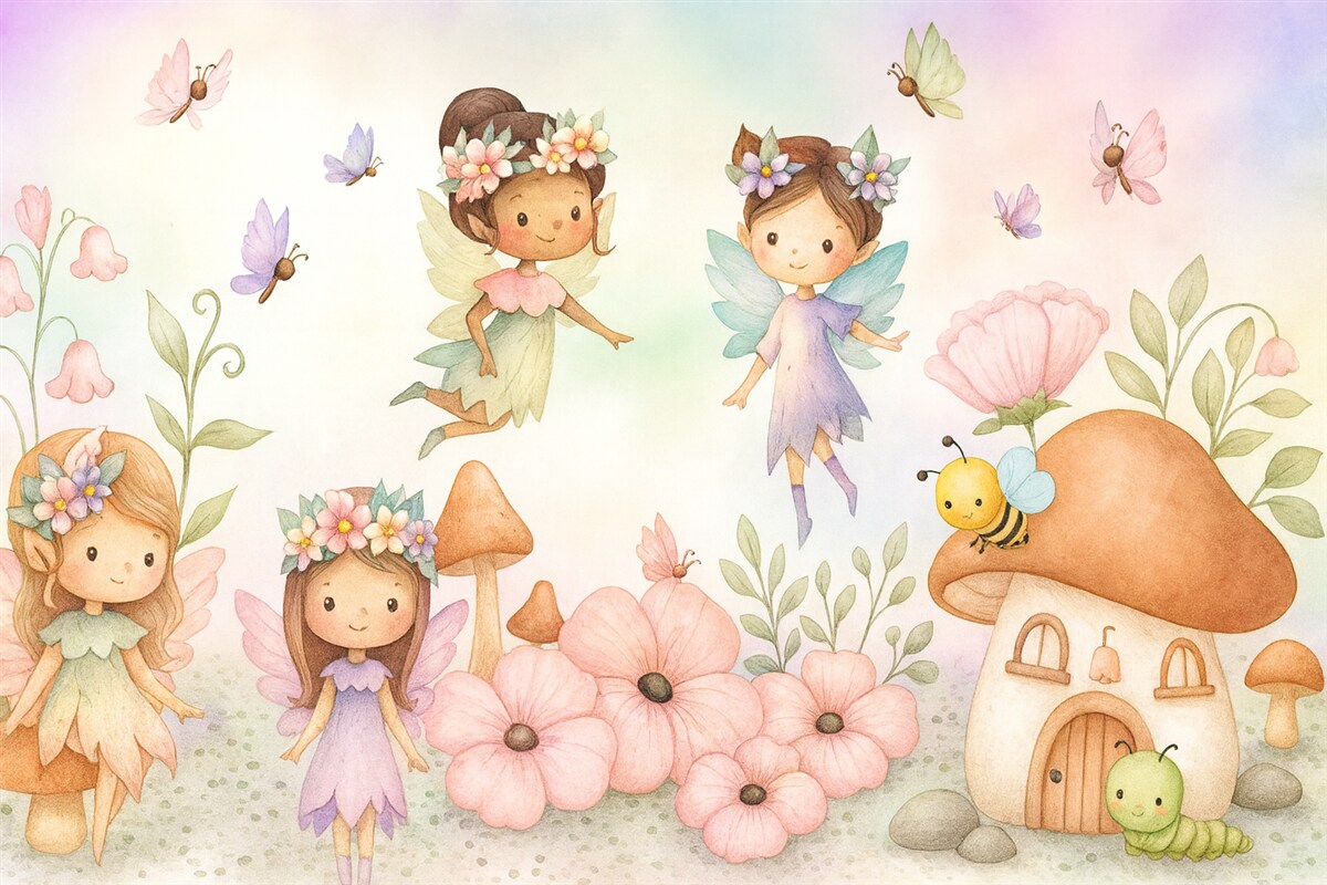 Fototapeta Wróżki z bajek