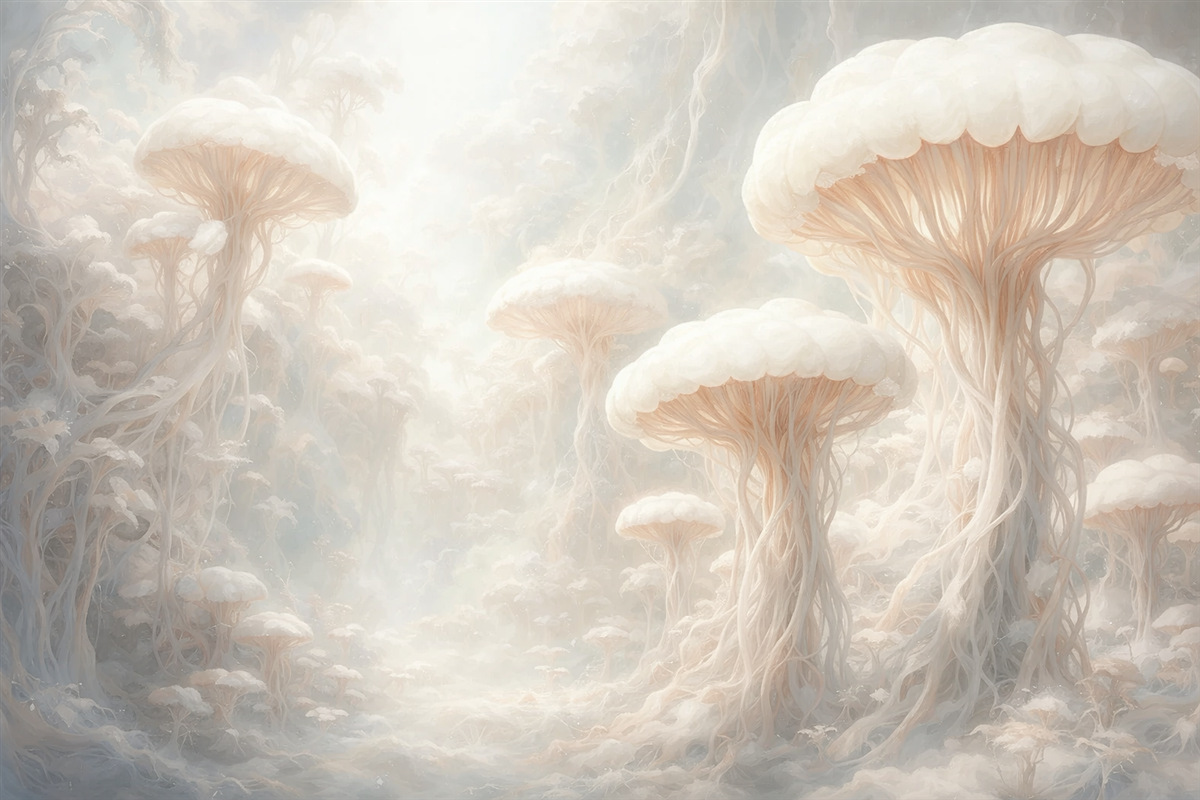 Fototapeta Abstrakcyjna meduza.