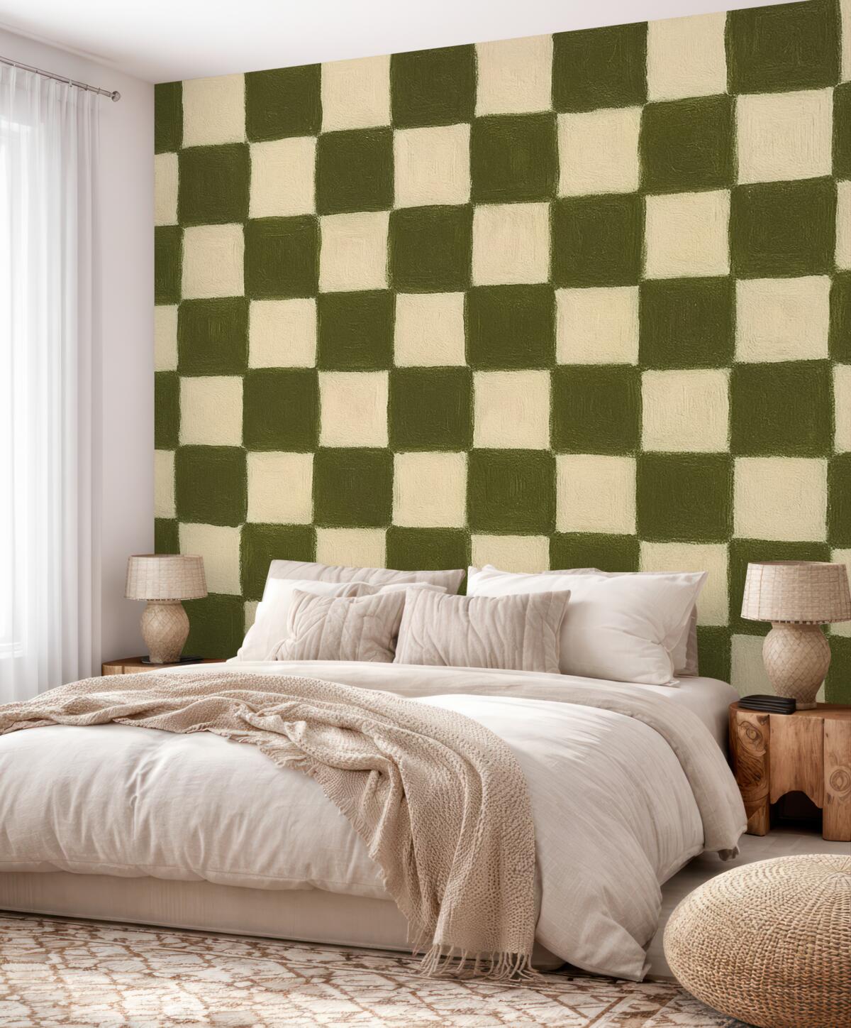 Fototapeta Kwadraty, siatka, figura geometryczna.