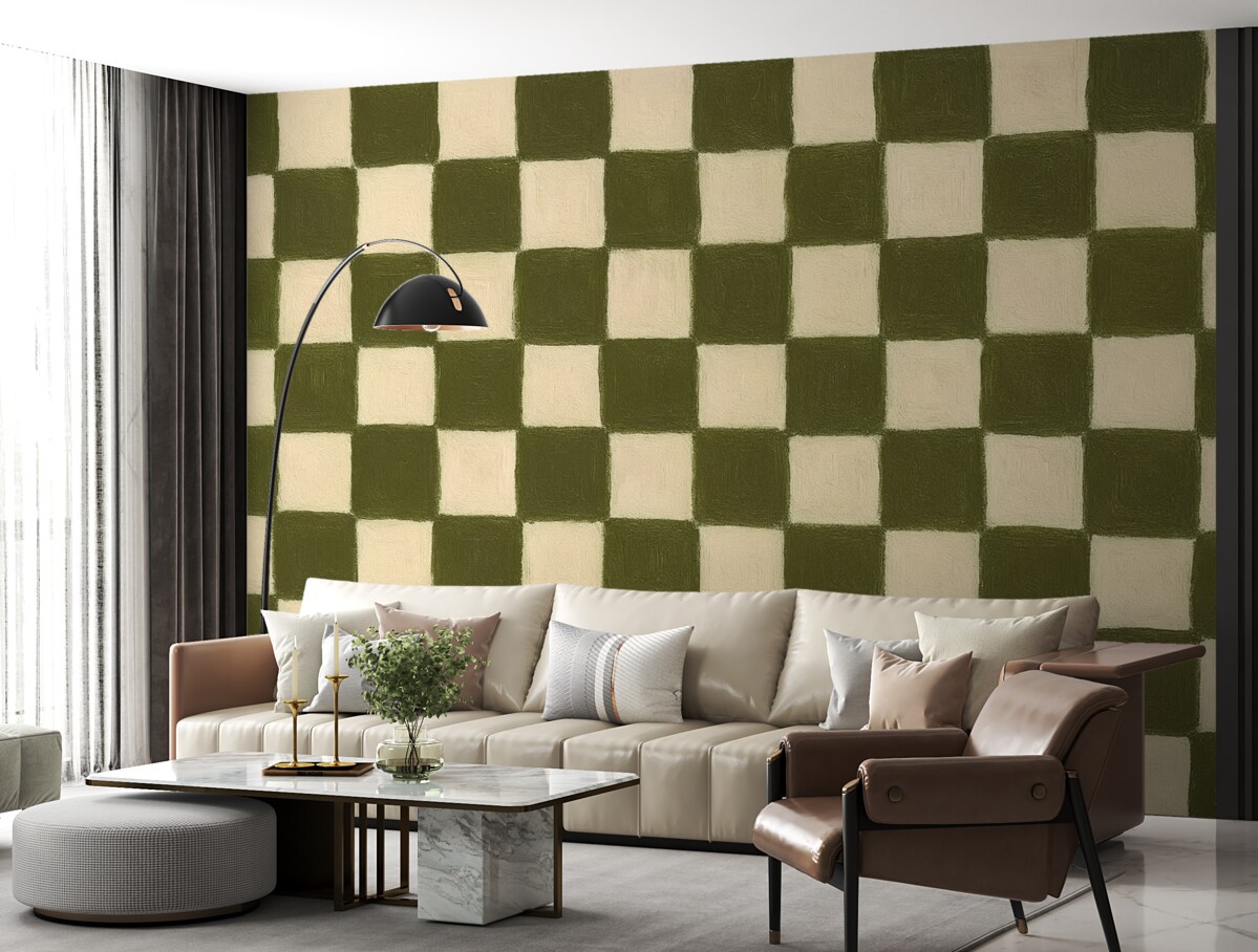 Fototapeta Kwadraty, siatka, figura geometryczna.