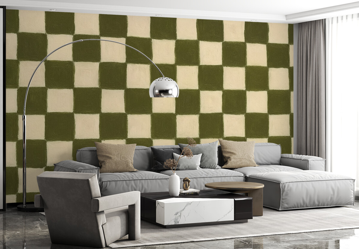 Fototapeta Kwadraty, siatka, figura geometryczna.