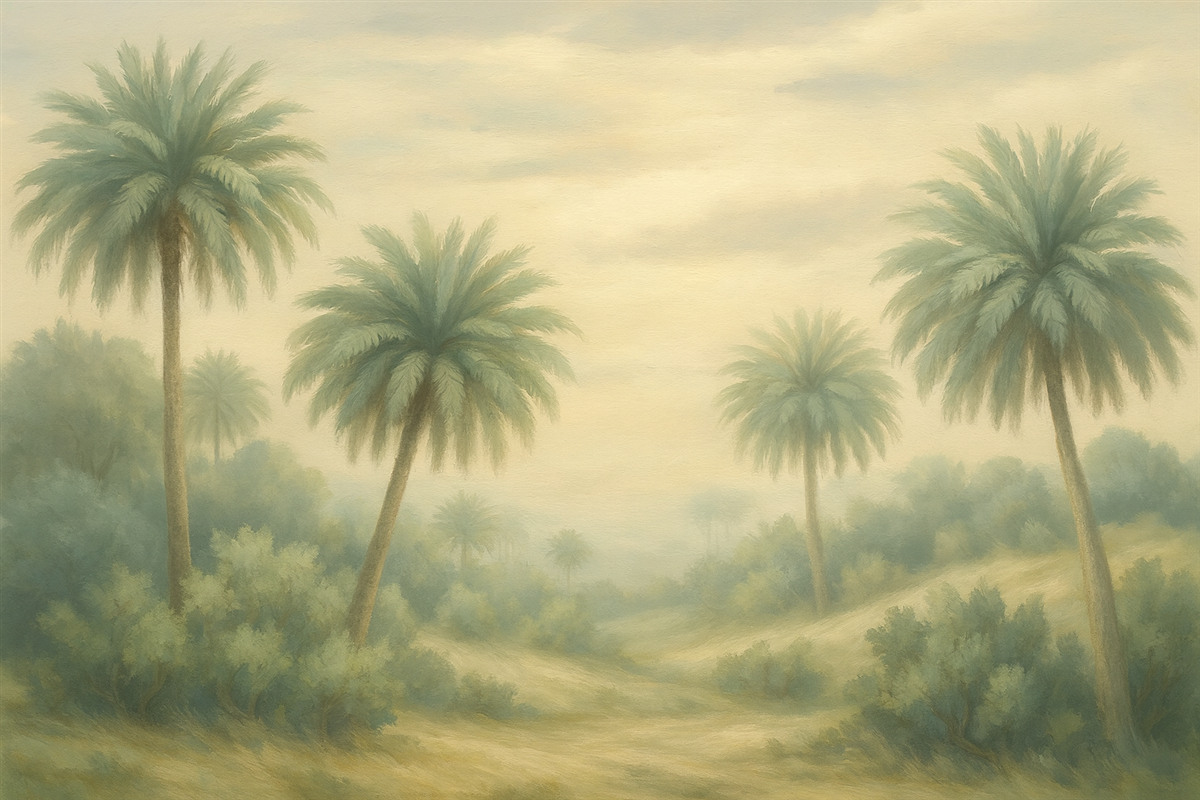 Fototapeta Krajobraz akwarelowy.