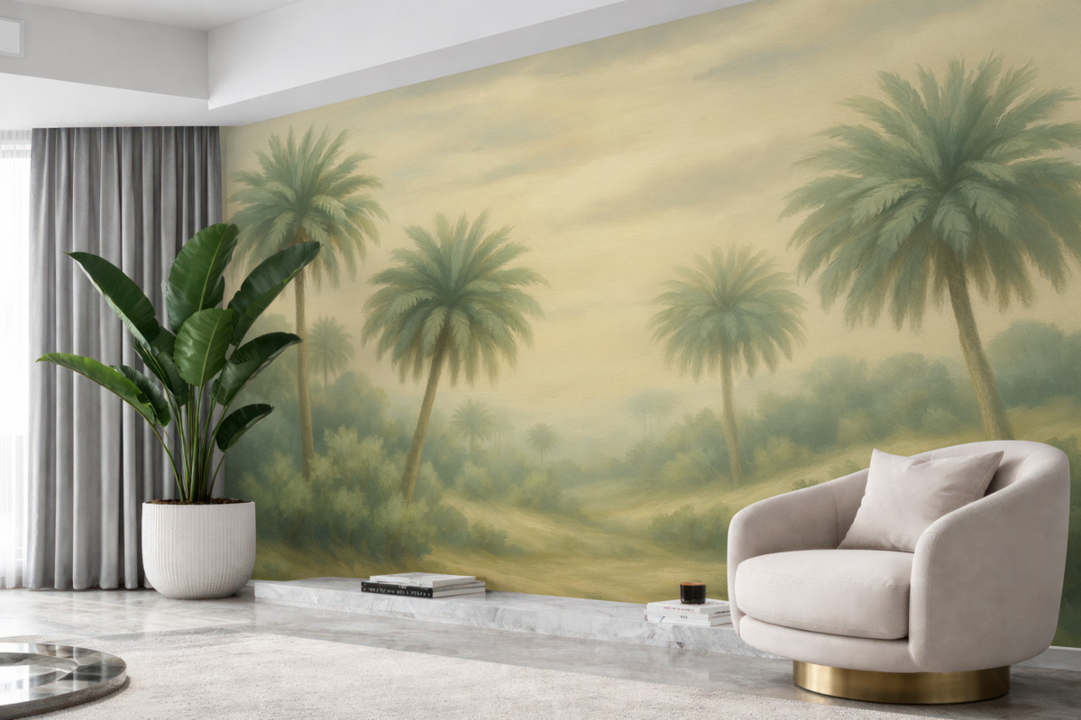 Fototapeta Krajobraz akwarelowy.