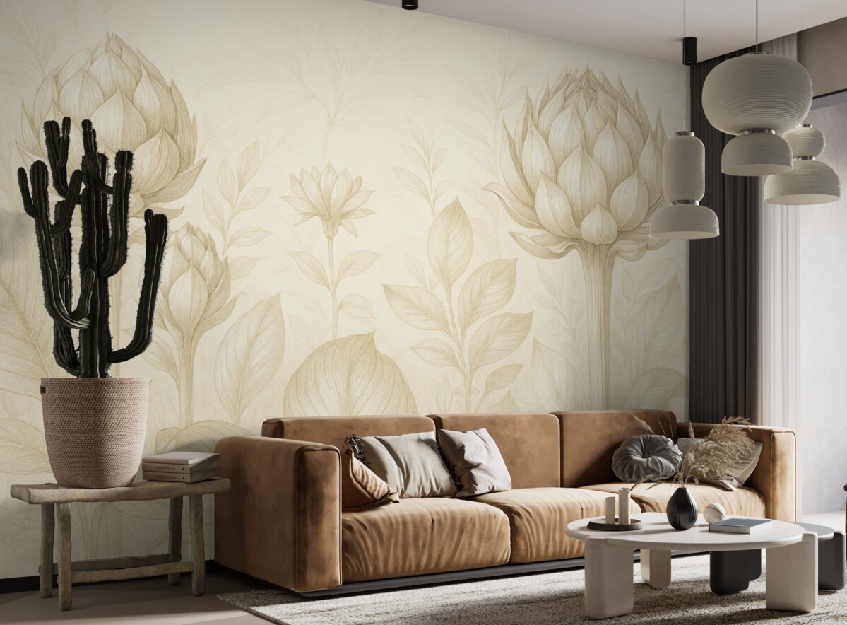 Fototapeta Subtelny bukiet różnych kwiatów.