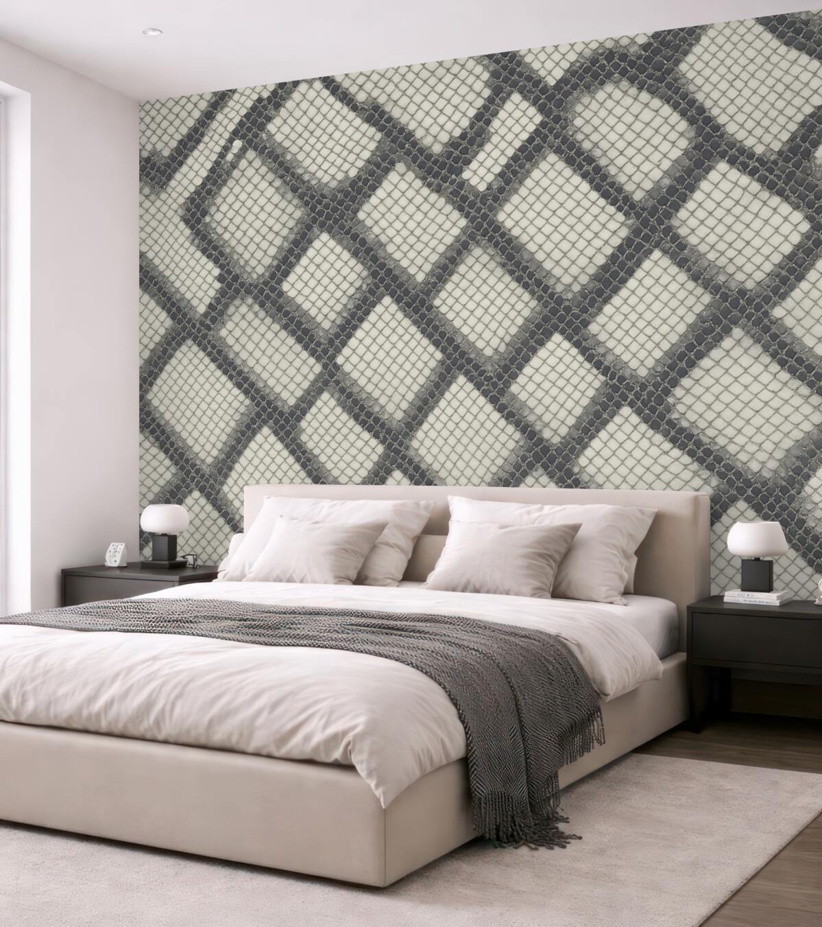 Fototapeta Imitacja skóry węża pokryta farbą.