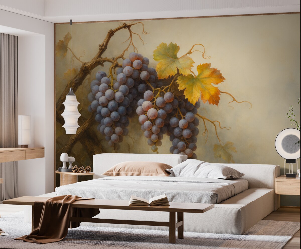 Fototapeta Oto zmieniona wersja: Grono winne.