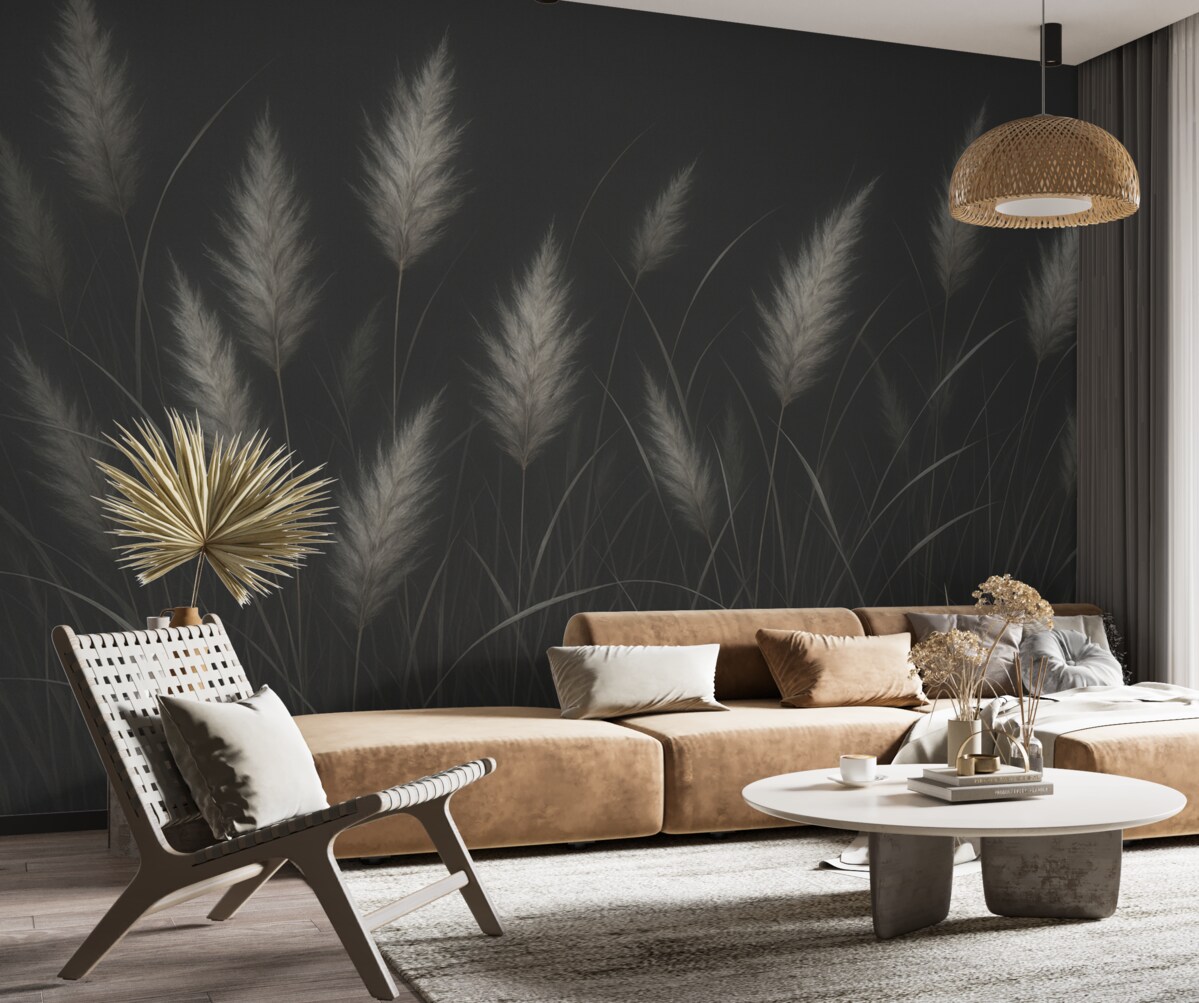 Fototapeta Cienie trzcin.