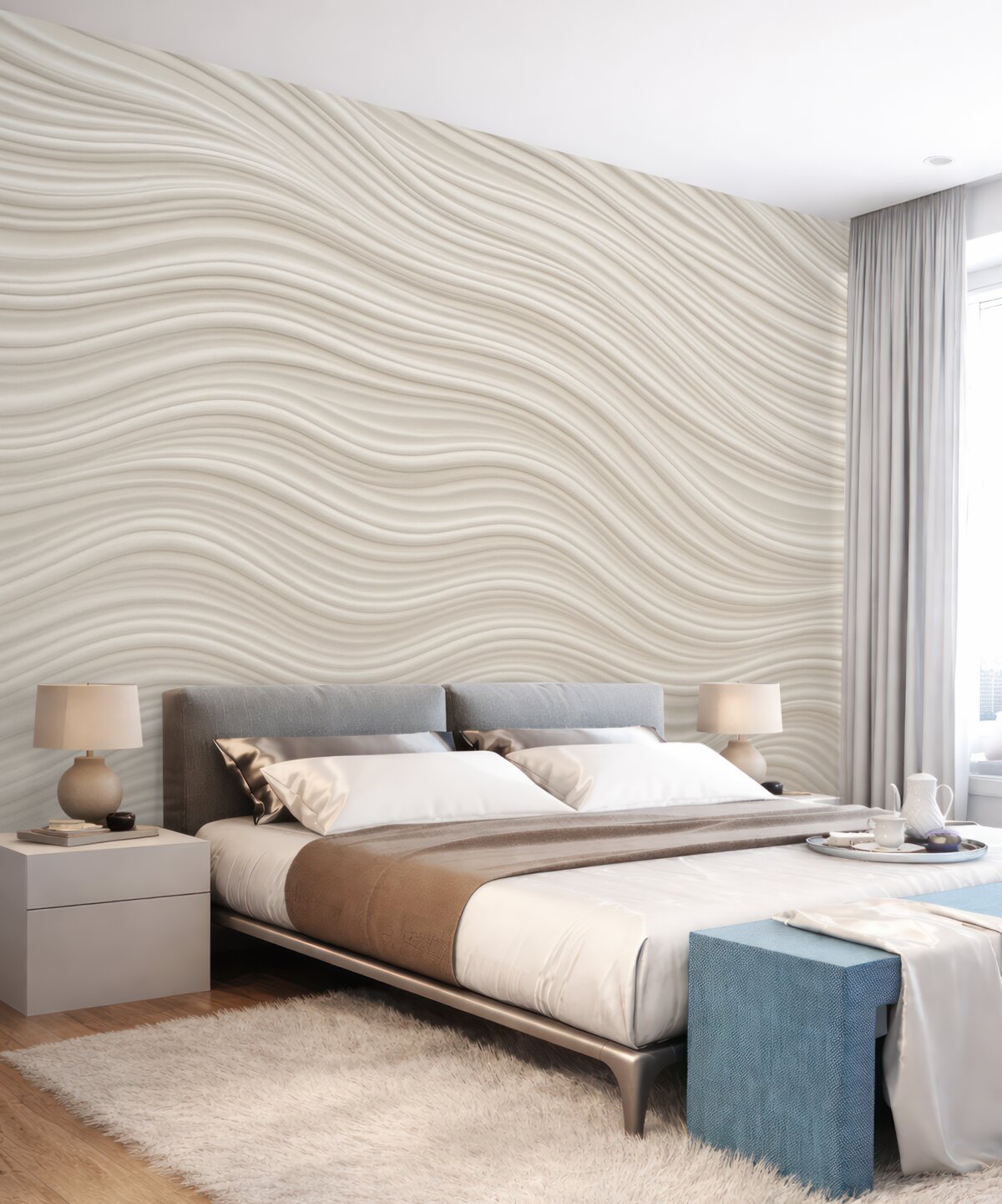 Fototapeta Fale objętościowe.