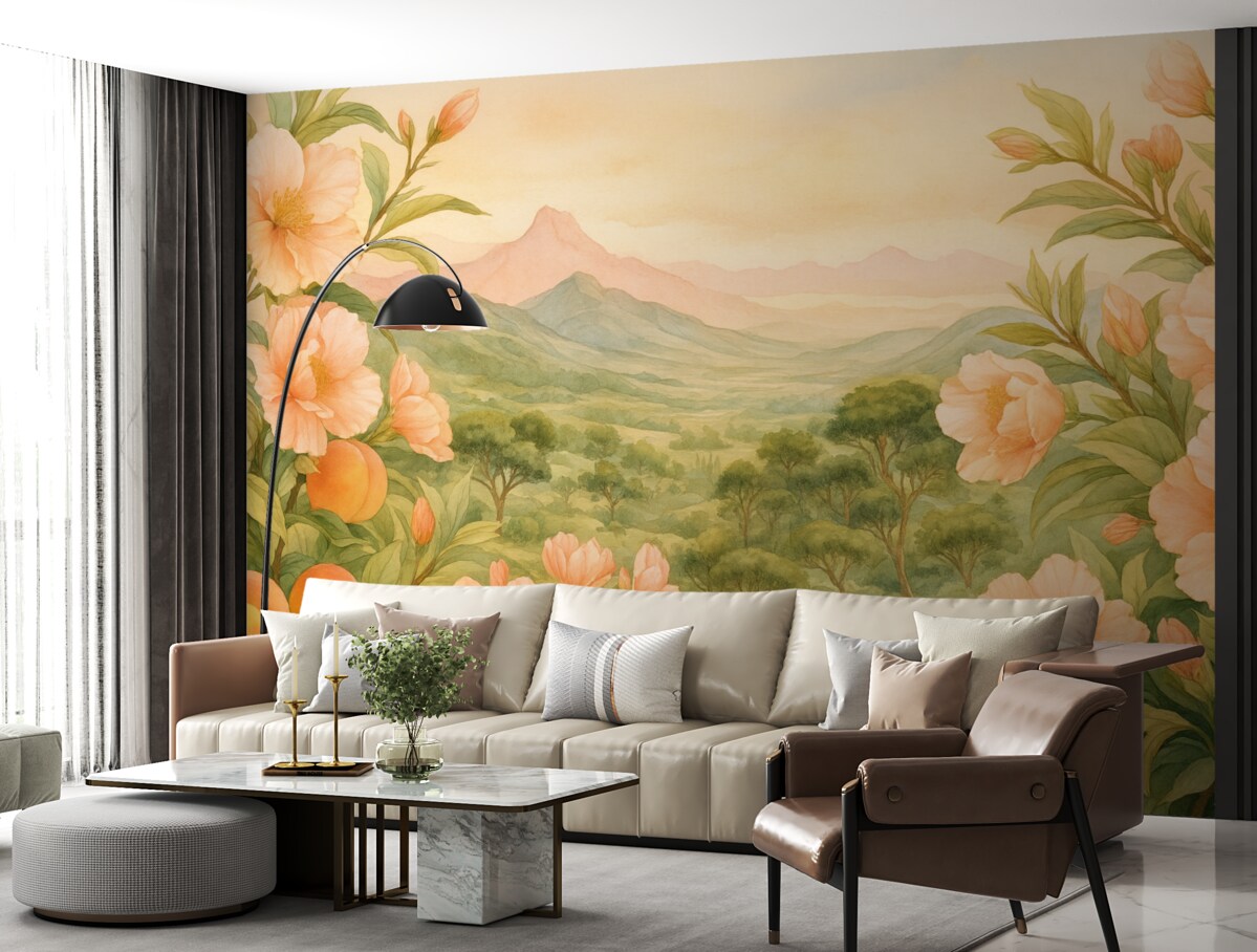 Fototapeta Panorama gór.