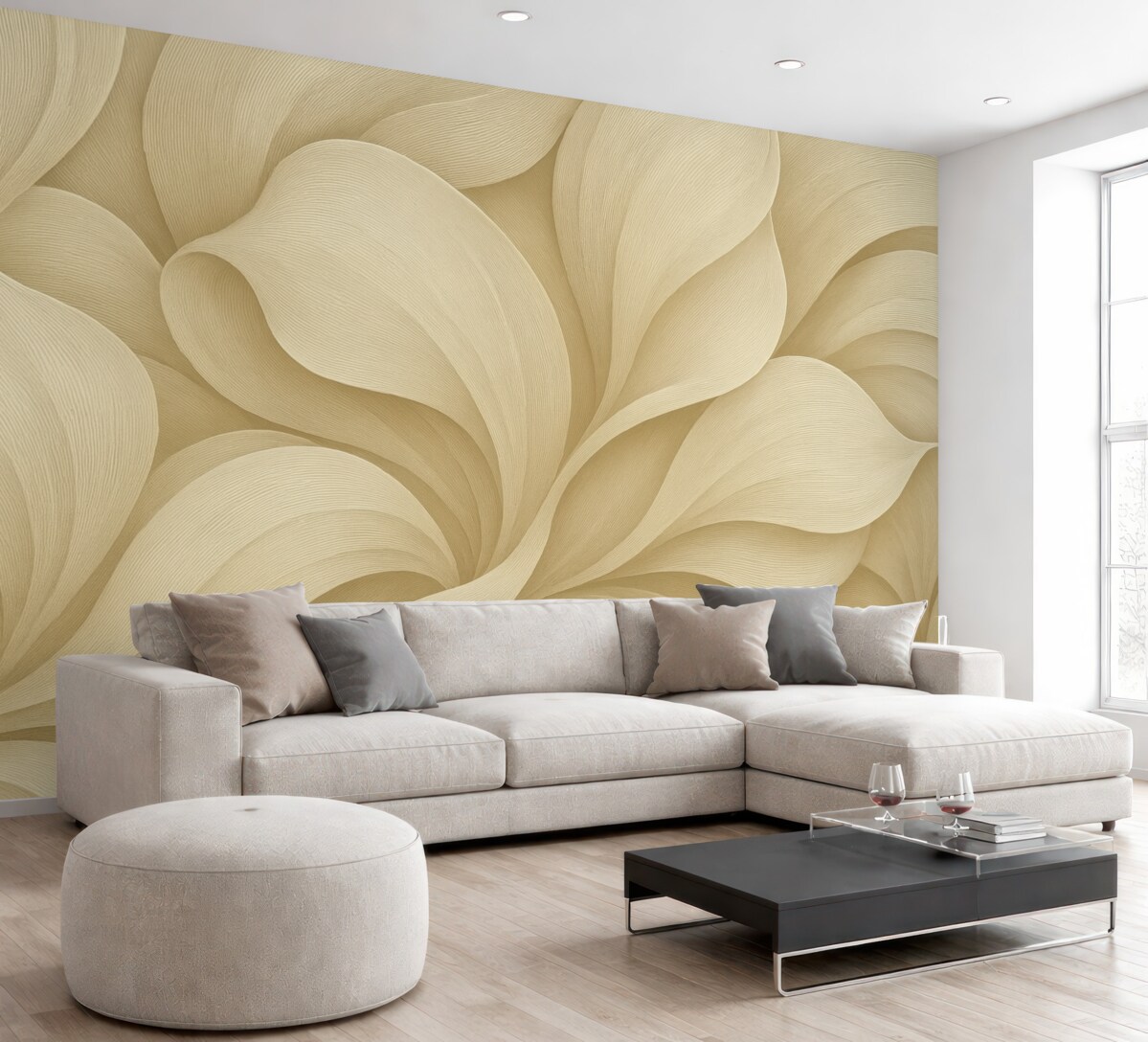 Fototapeta Szerokie płatki