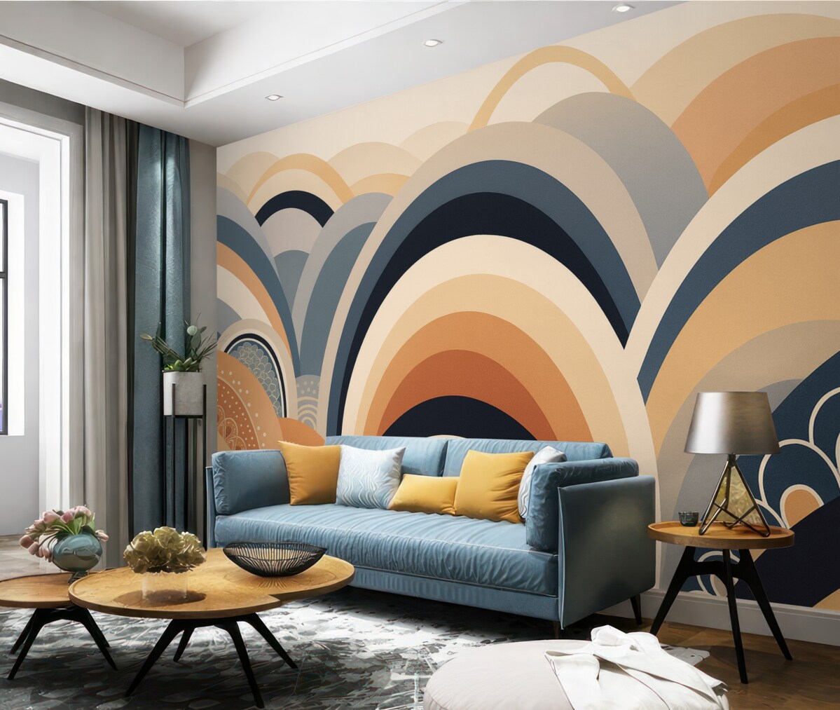 Fototapeta Abstrakcyjne łuki.