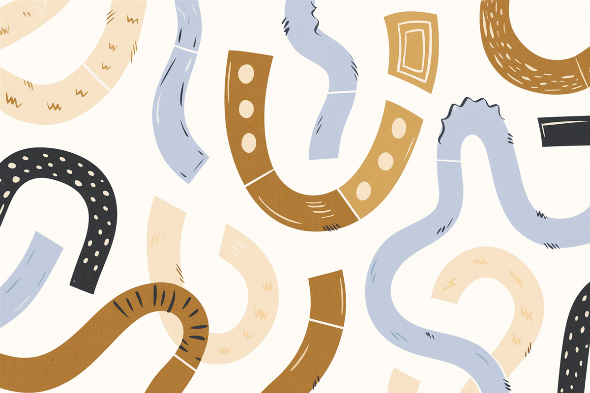 Fototapeta Obrazy abstrakcyjne, młodzież, maziaje, brązowy, błękitny, różowy.