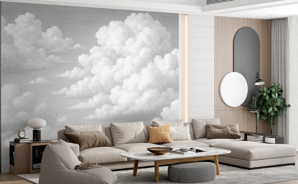 Fototapeta Smutne chmury.