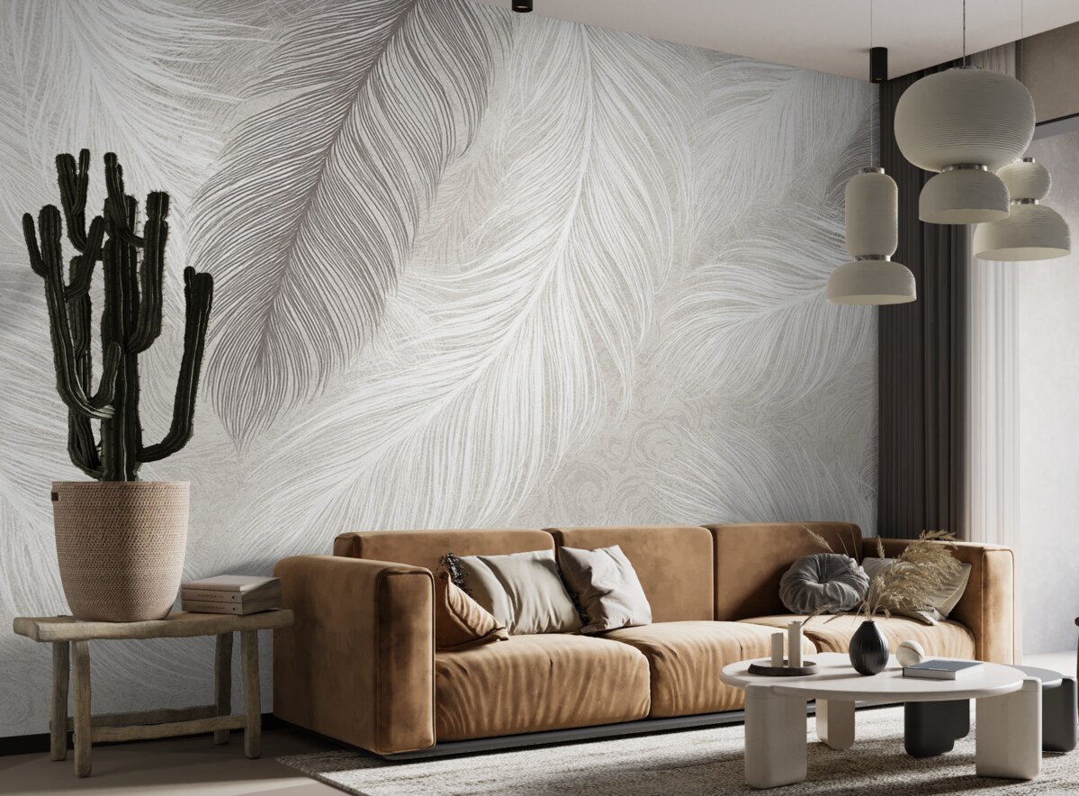 Fototapeta Lekkie piórka