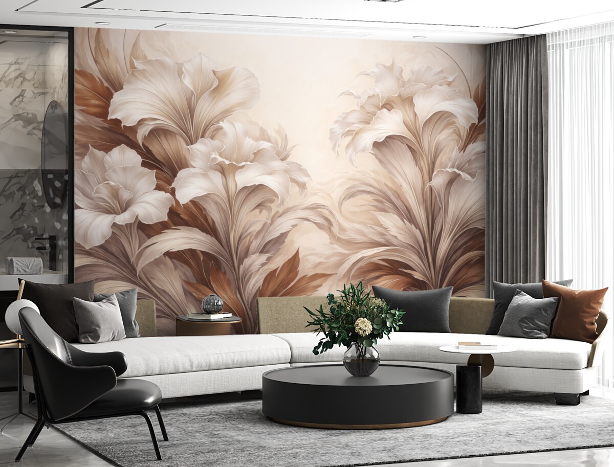 Fototapeta Wymyślne lilie.