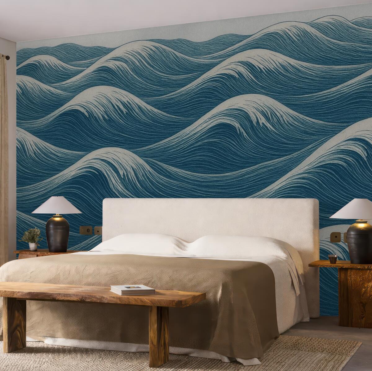 Fototapeta Fale z zaskoczeniem