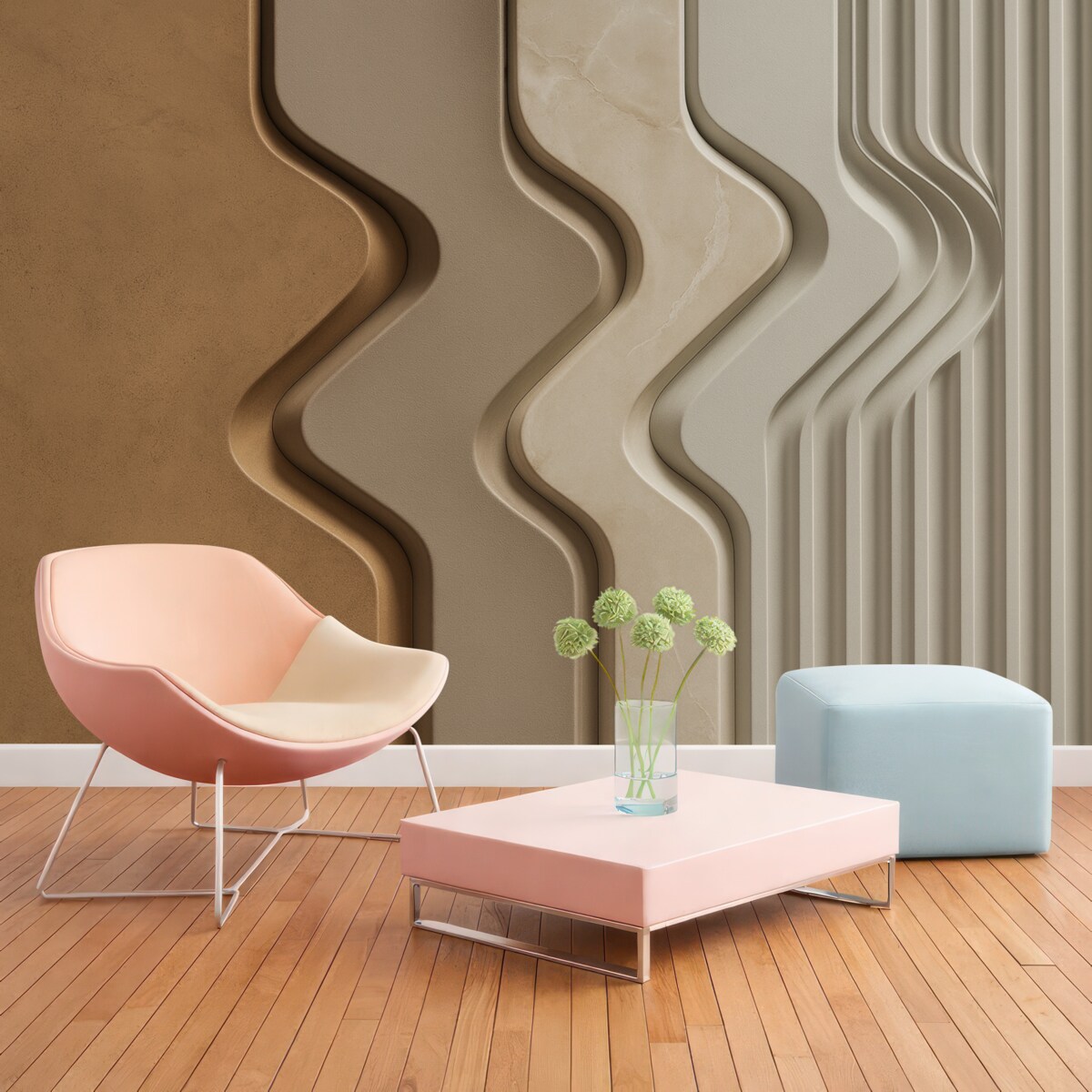 Fototapeta Złudzenia faktur.